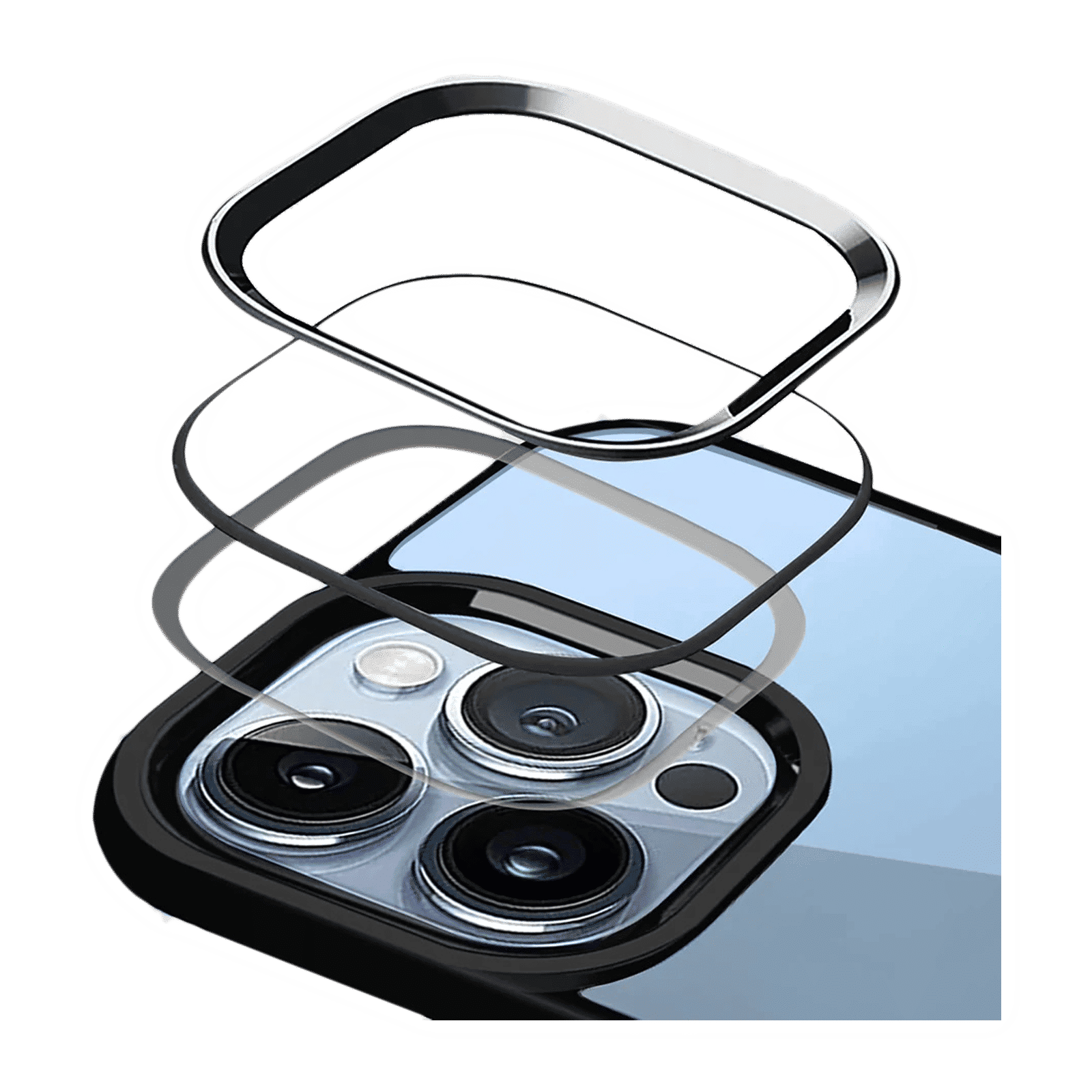 GRIPP Clarion Hard Polycarbonate & Silicone Back Cover for Apple iPhone 14 Pro (Drop Protection, Black) GRIPP Clarion Hard Polycarbonate & Silicone Back Cover for Apple iPhone 14 Pro (Drop Protection, Black)_5