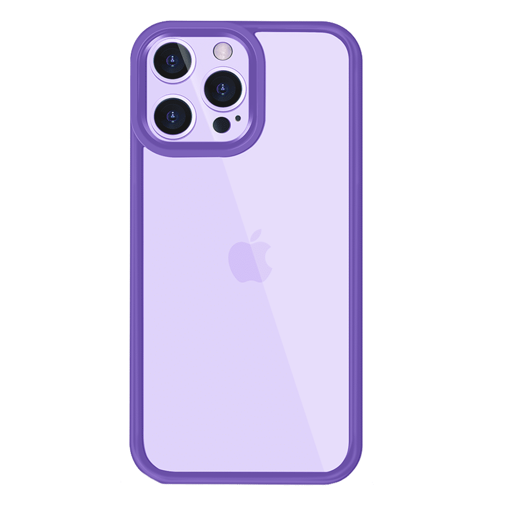 GRIPP Clarion Hard & Soft Polycarbonate & Silicon Back Cover for Apple iPhone 14 Plus (Supports Wireless Charging, Purple)_8