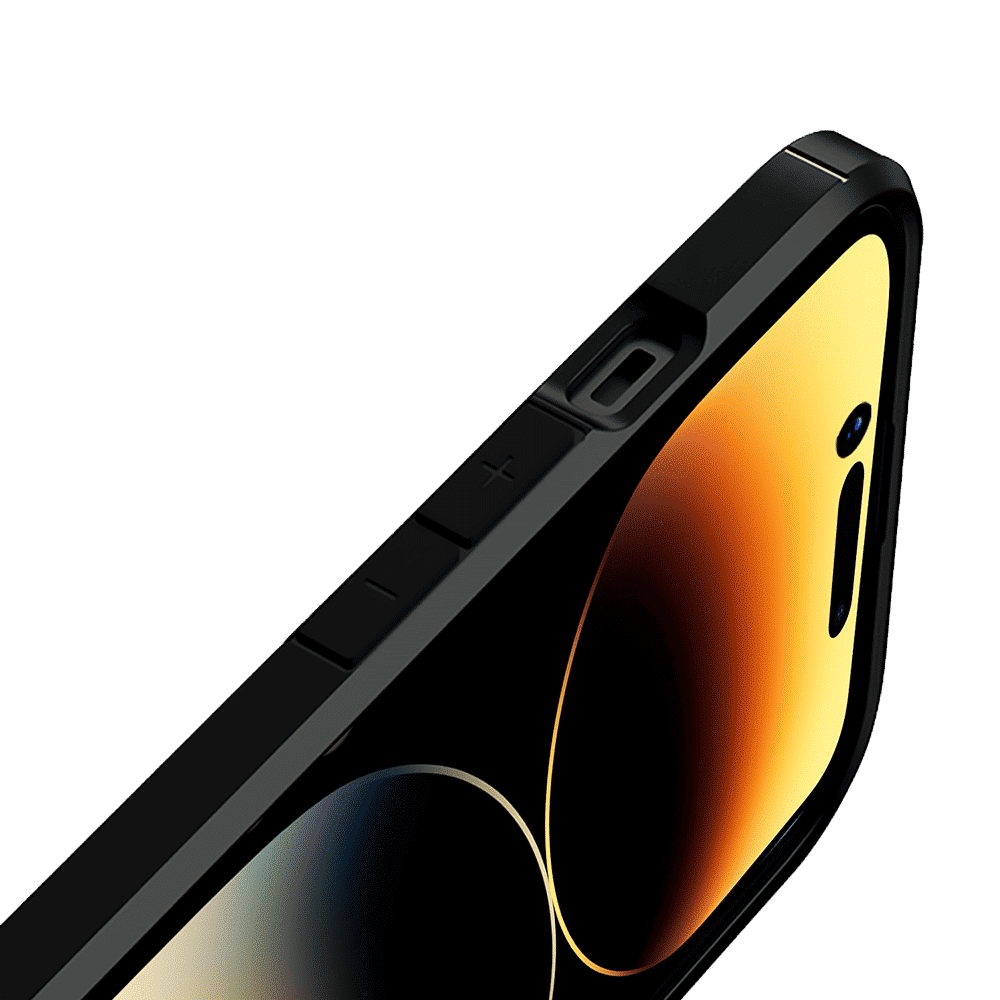 Gripp Defender Hard Polycarbonate & TPU Back Cover for Apple iPhone 13 Plus (Supports Wireless Charging, Black)_8