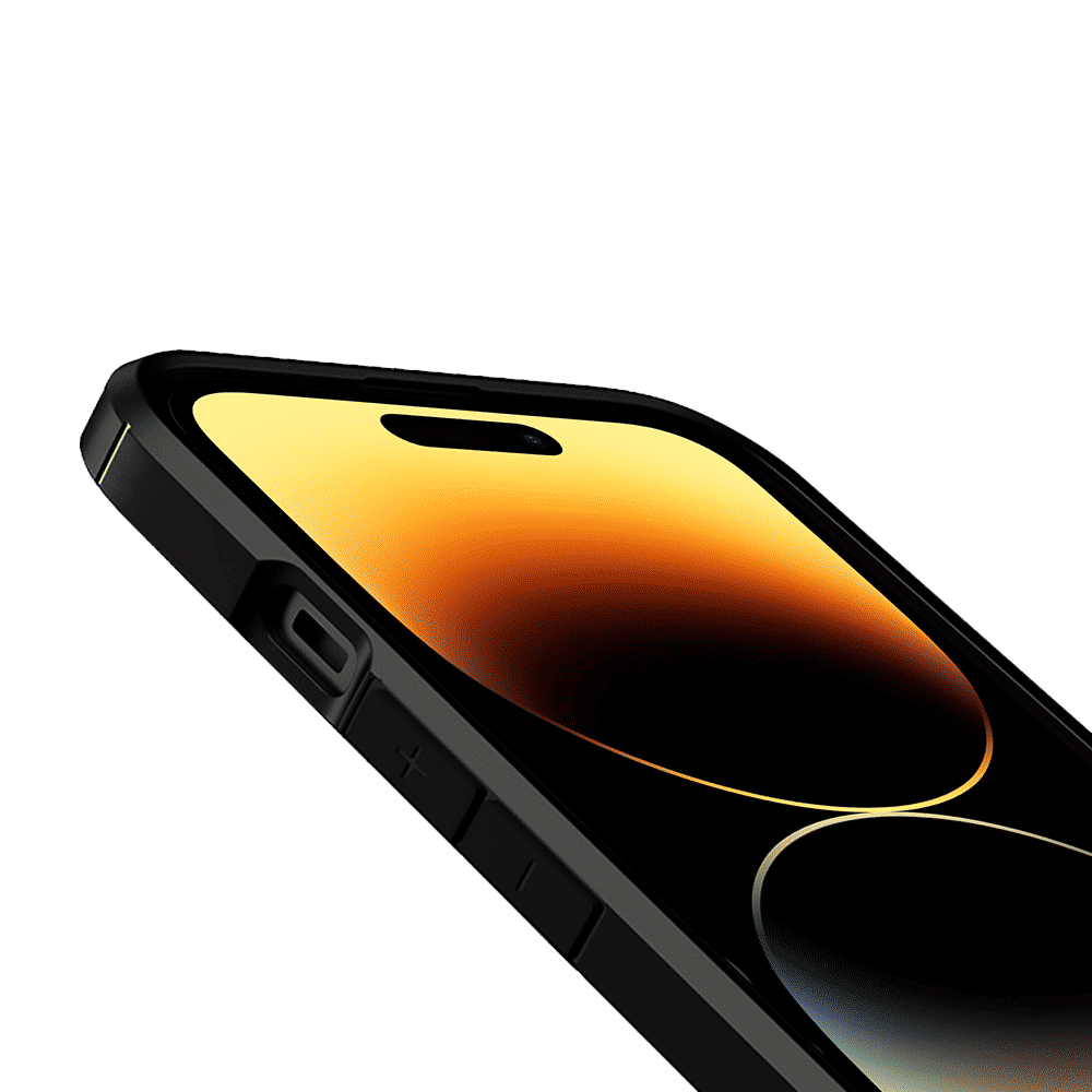 Gripp Defender Hard Polycarbonate & TPU Back Cover for Apple iPhone 13 Plus (Supports Wireless Charging, Black)_9