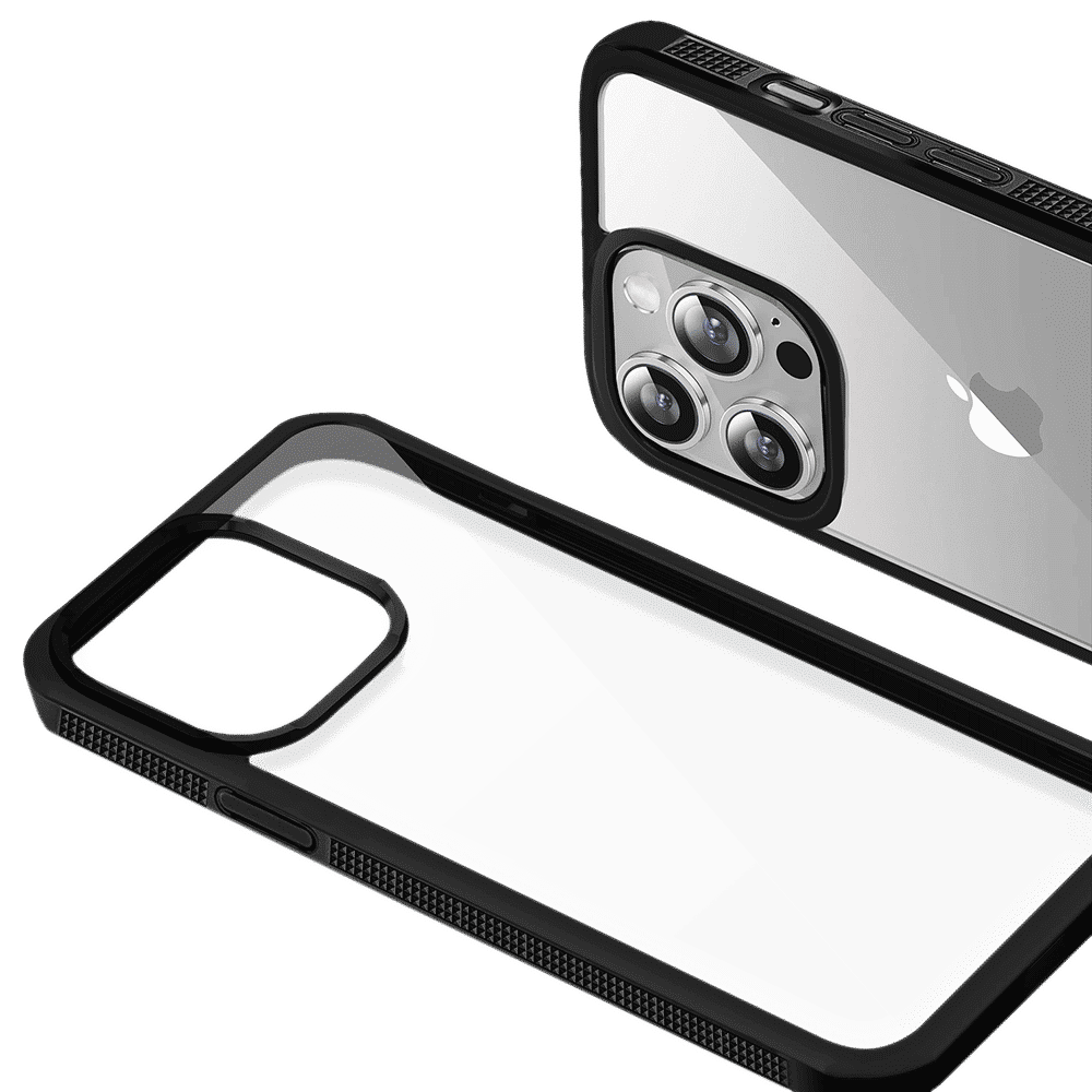 GRIPP Stark Hard Polycarbonate & TPU Back Cover for Apple iPhone 14 Pro Max (Drop Protection, Black)_5