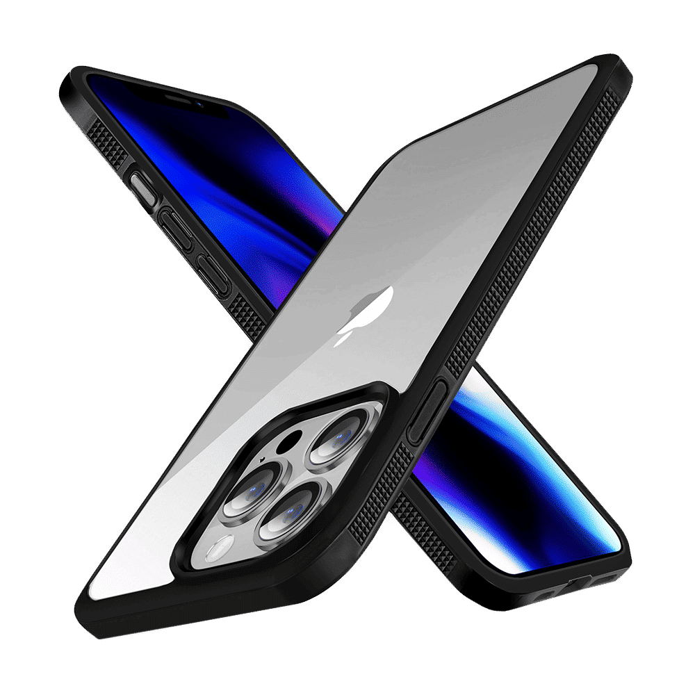 GRIPP Stark Hard Polycarbonate & TPU Back Cover for Apple iPhone 14 Pro Max (Drop Protection, Black)_6