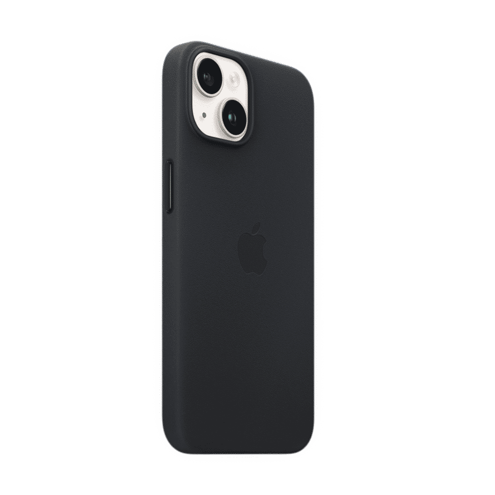 Apple Soft Leather Back Cover for Apple iPhone 14 (MagSafe Charging Support, Midnight) Apple Soft Leather Back Cover for Apple iPhone 14 (MagSafe Charging Support, Midnight)_2