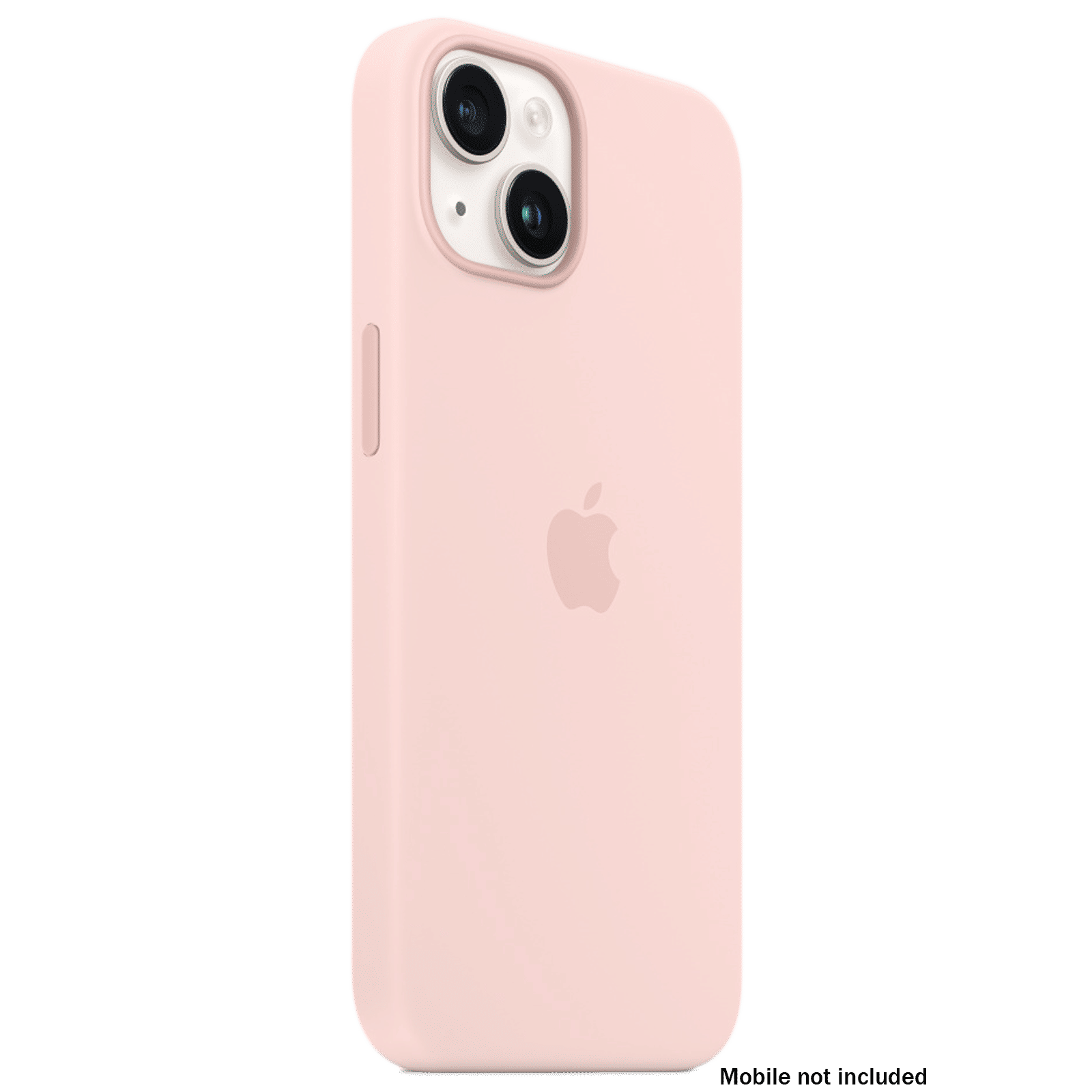 Apple Soft Silicone Back Cover for Apple iPhone 14 (MagSafe Charging Support, Chalk Pink)_2