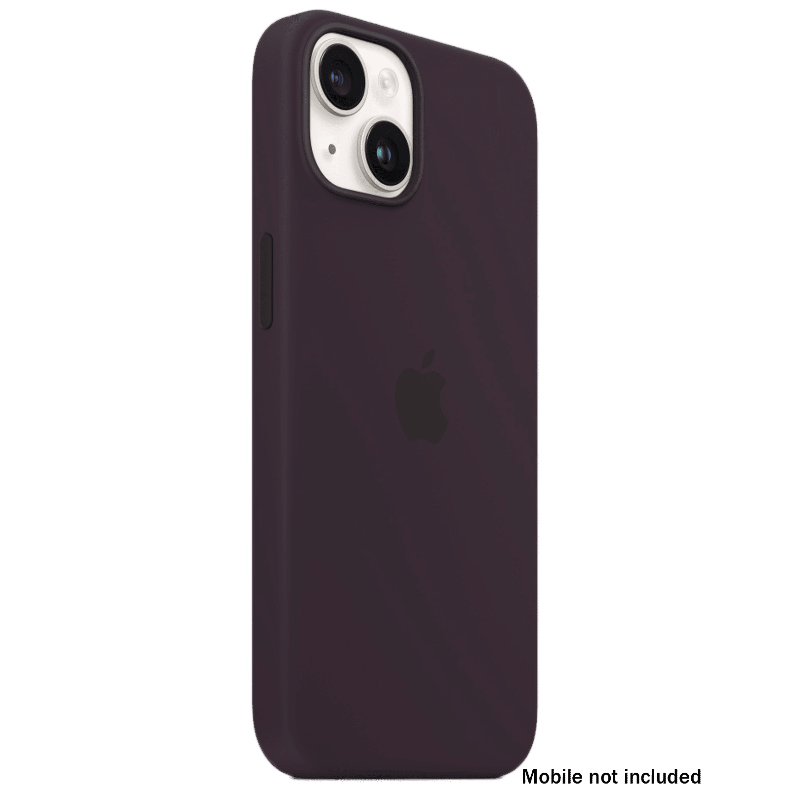 Apple Soft Silicone Back Cover for Apple iPhone 14 (MagSafe Charging Support, Elderberry)_2