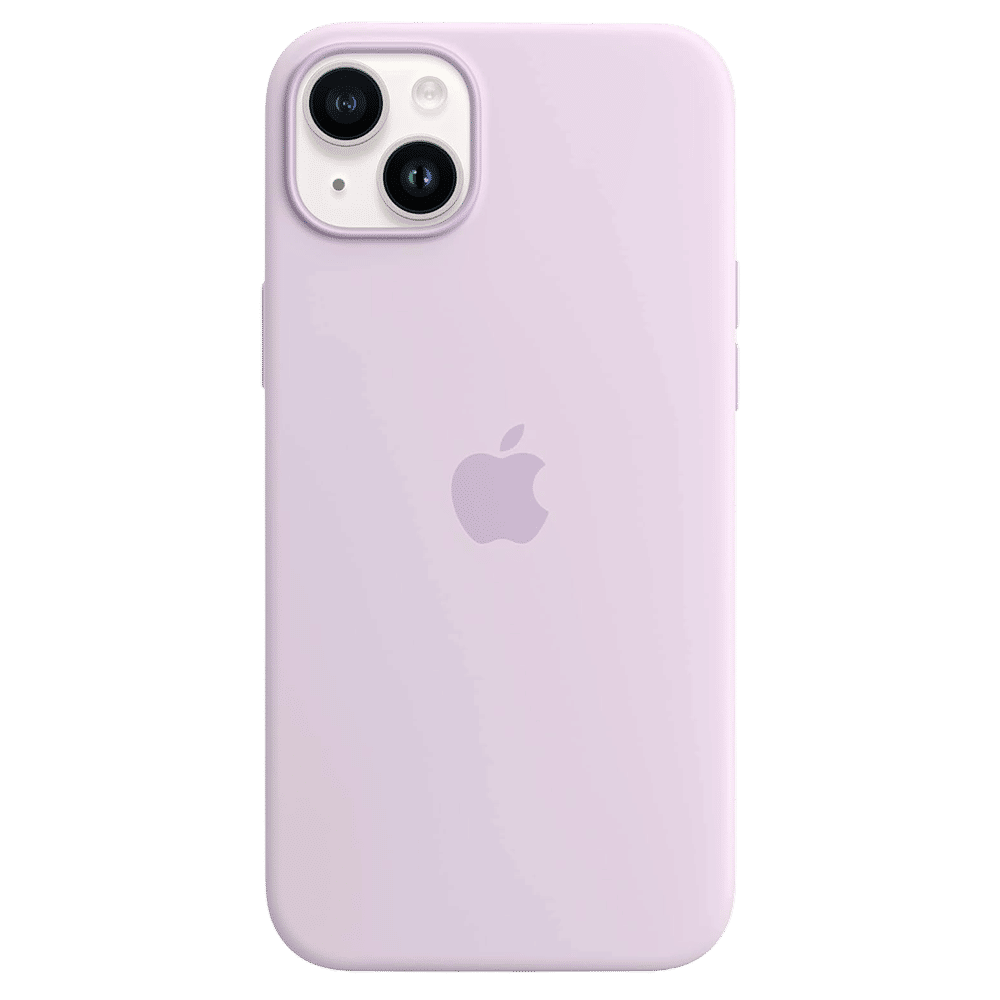 Apple Soft Silicone Back Cover for Apple iPhone 14 Plus (MagSafe Charging Support, Lilac) Apple Soft Silicone Back Cover for Apple iPhone 14 Plus (MagSafe Charging Support, Lilac)_6