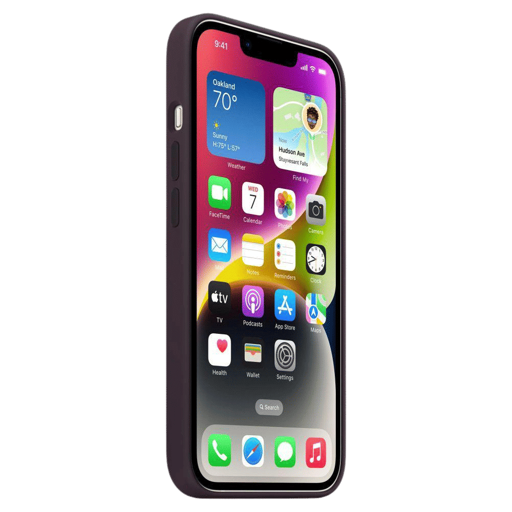 Apple Soft Silicone Back Cover for Apple iPhone 14 Plus (MagSafe Charging Support, Elderberry) Apple Soft Silicone Back Cover for Apple iPhone 14 Plus (MagSafe Charging Support, Elderberry)_3