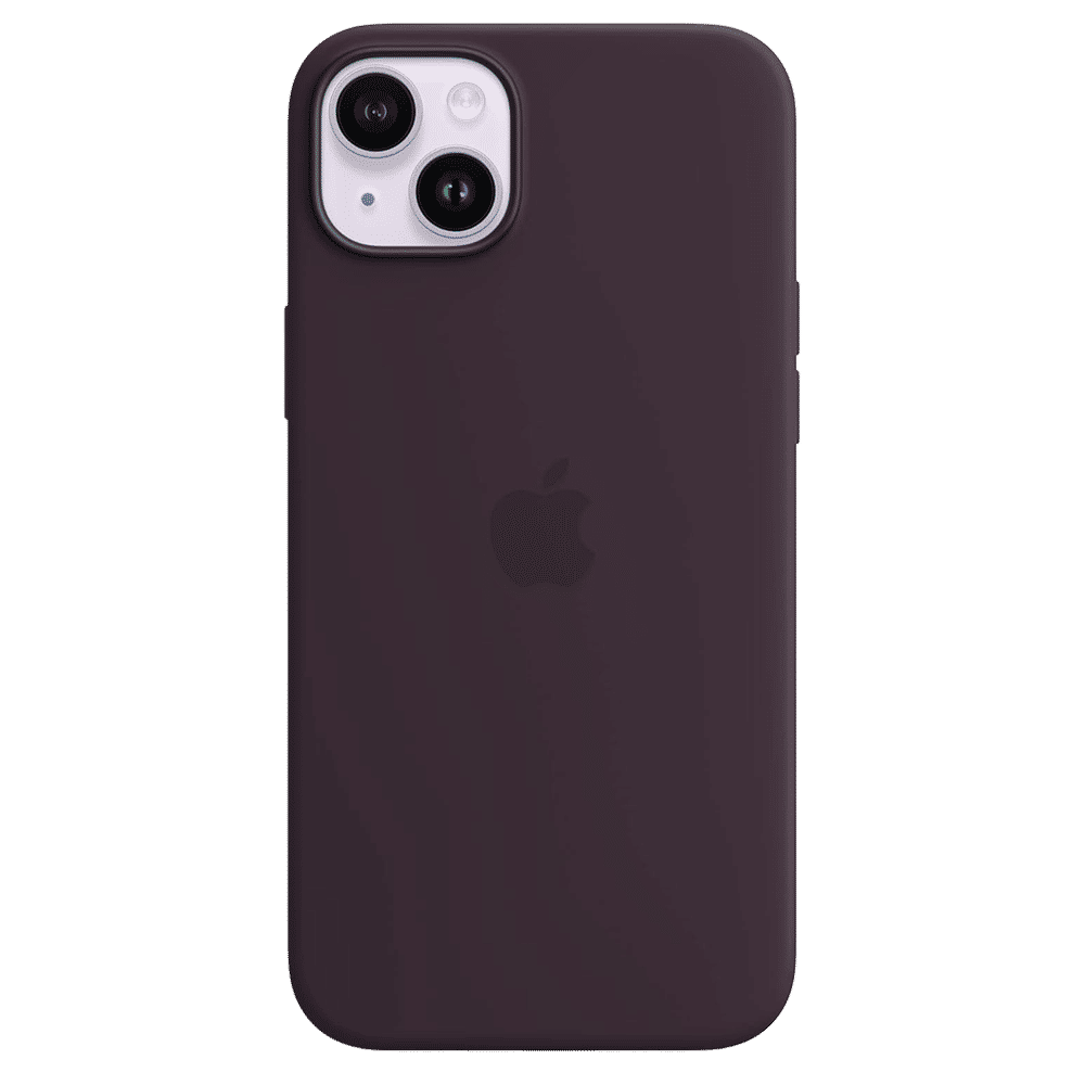 Apple Soft Silicone Back Cover for Apple iPhone 14 Plus (MagSafe Charging Support, Elderberry) Apple Soft Silicone Back Cover for Apple iPhone 14 Plus (MagSafe Charging Support, Elderberry)_4