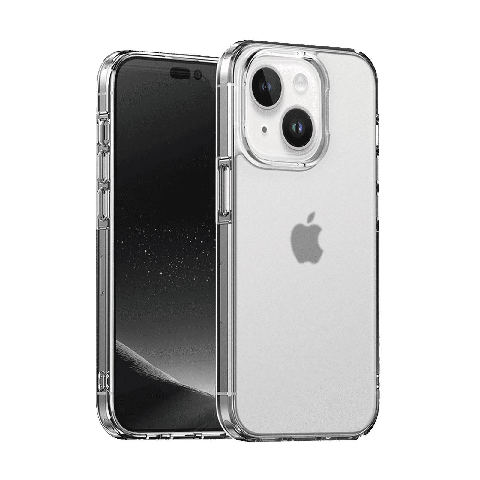 Inbase Cosmos Frost Back Cover for Apple iPhone 14 Plus (Anti-Microbial, Clear)_1