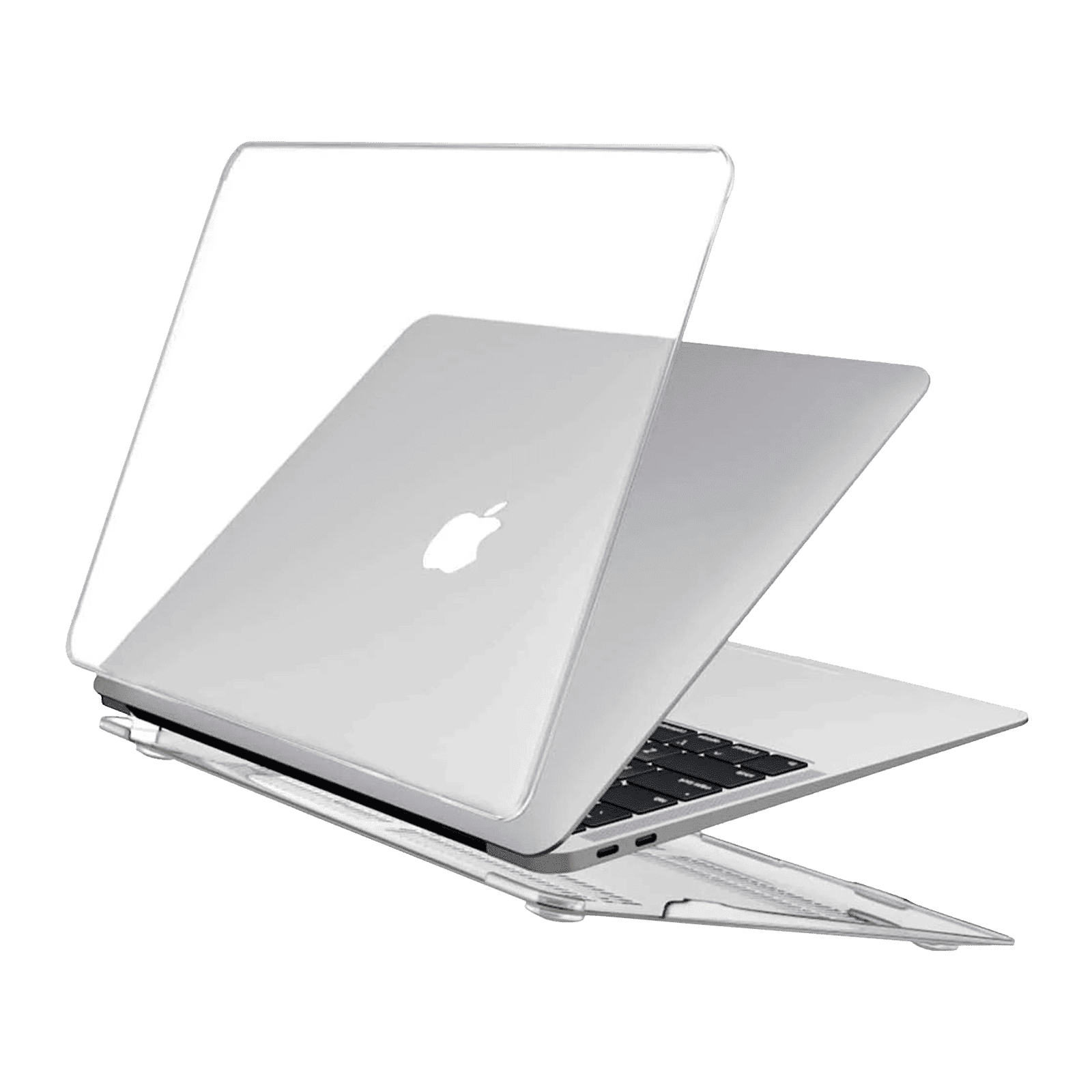 Dr. Vaku Luxos Glassinia Polycarbonate Hardshell Protective Case For Macbook Air 13-Inch (Fully Vented, Clear)_1