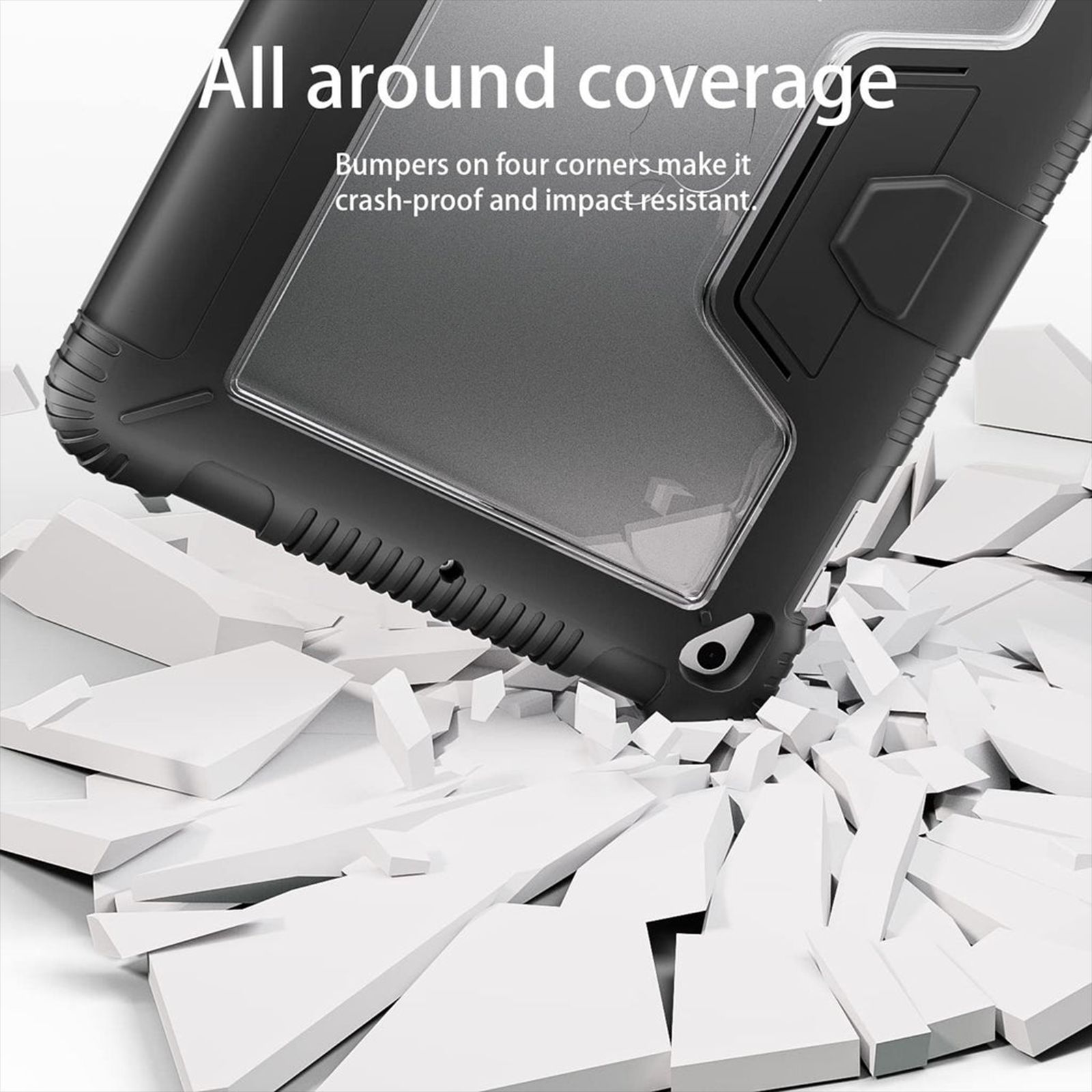 Vaku STALWART TPU Flip Cover for Apple iPad Mini (Magnetic Connection Foldable, Black) Vaku STALWART TPU Flip Cover for Apple iPad Mini (Magnetic Connection Foldable, Black)_4