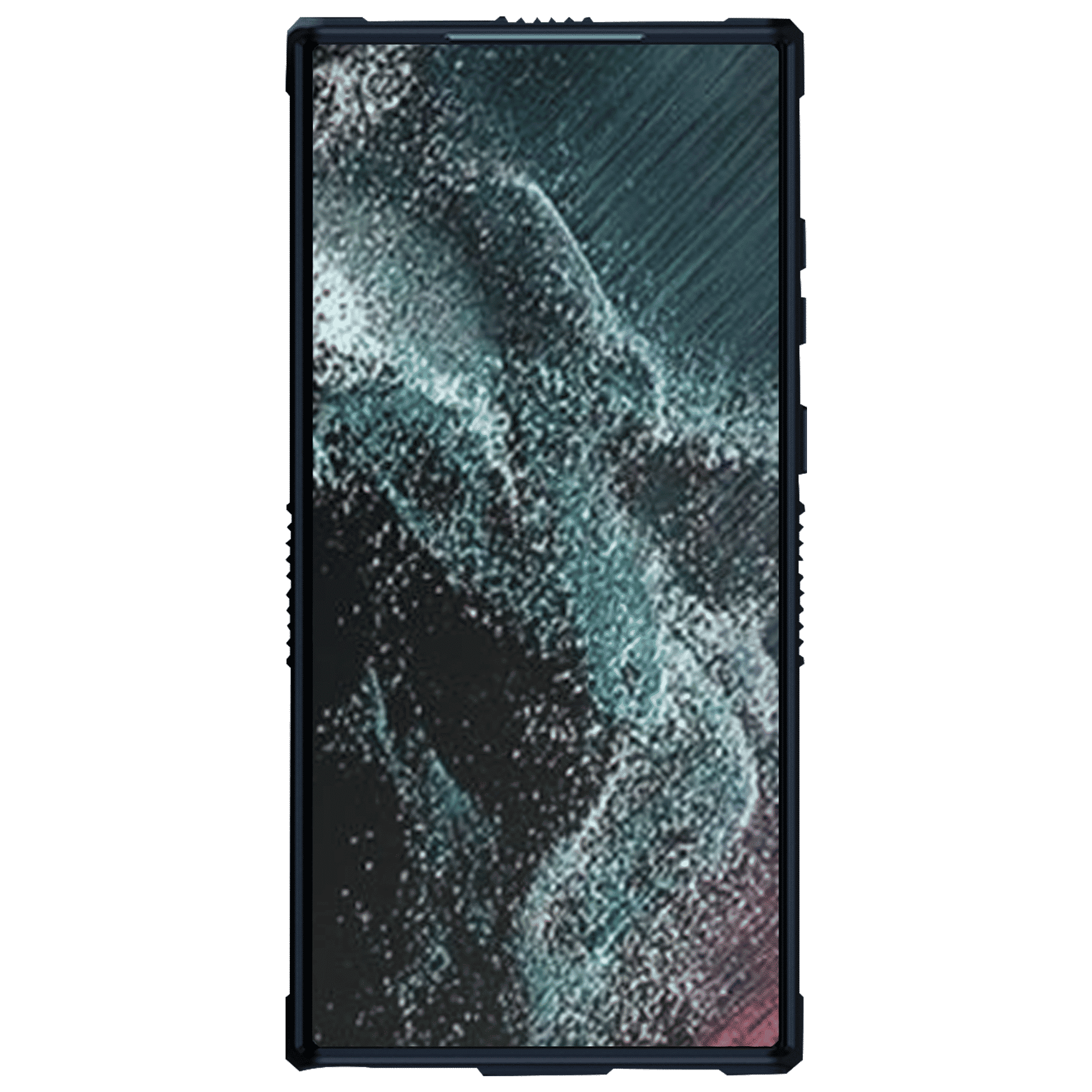 Inbase Geo Armor Back Cover for SAMSUNG Galaxy S23 Ultra (Dual-Layer Design, Dark Blue)_5