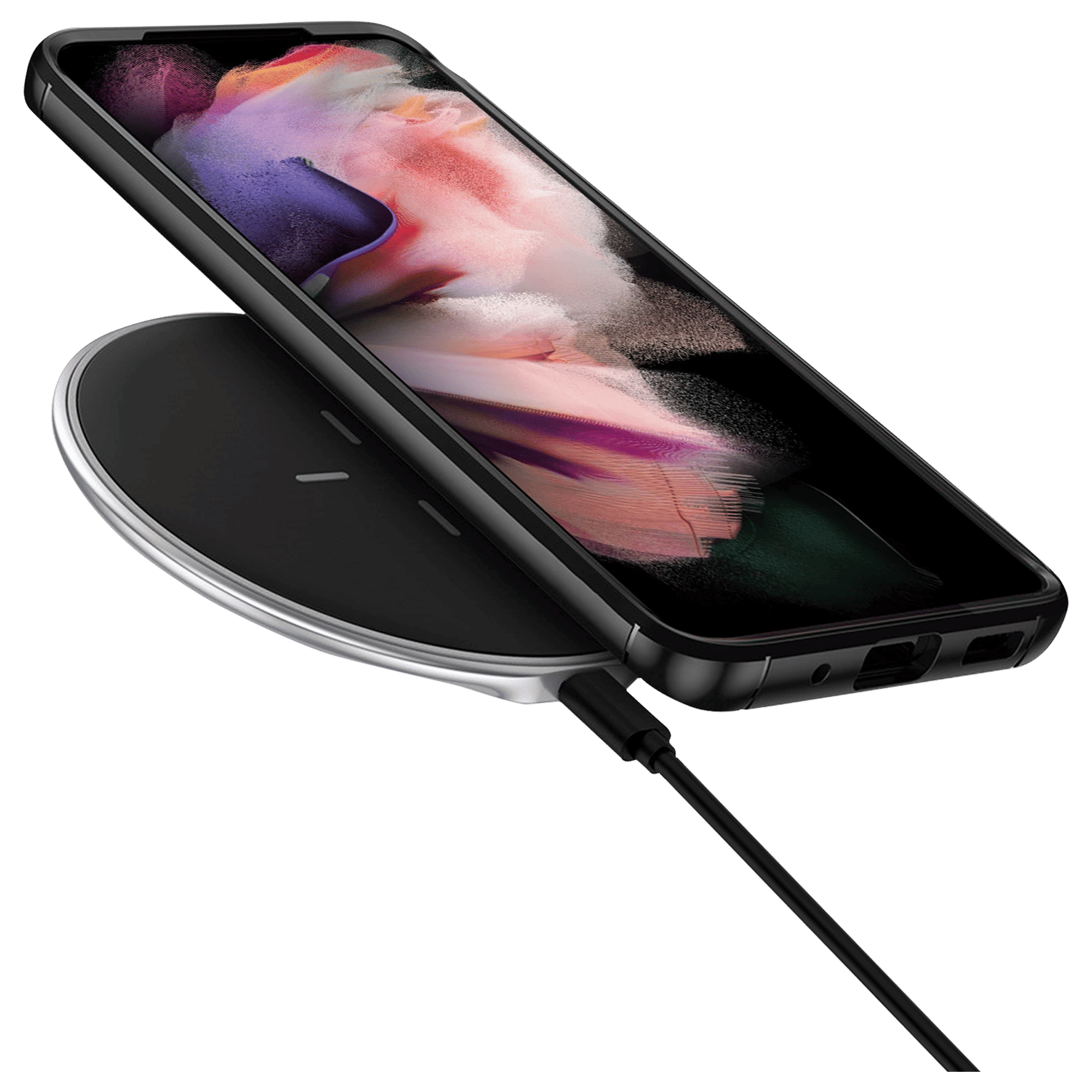 in base Geo Armor Back Case For Galaxy S23 (Air Cushion Technology, Black)_4