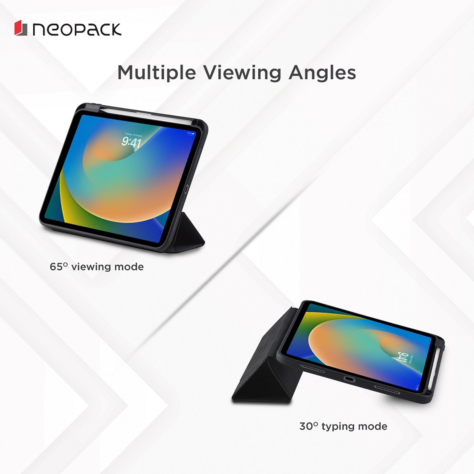 neopack Alpha Case for Apple iPad 12.9 Pro (Ultra Slim Profile, Black)_6