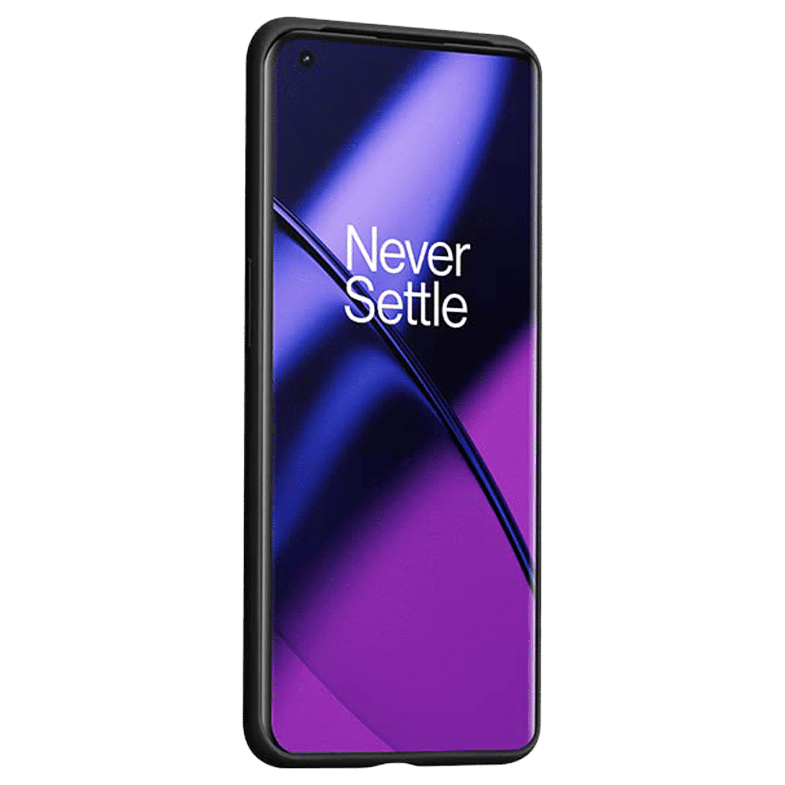 OnePlus Aramid Fiber TPU Back Case for OnePlus 11 5G (Skin-friendly Technology, Black)_2