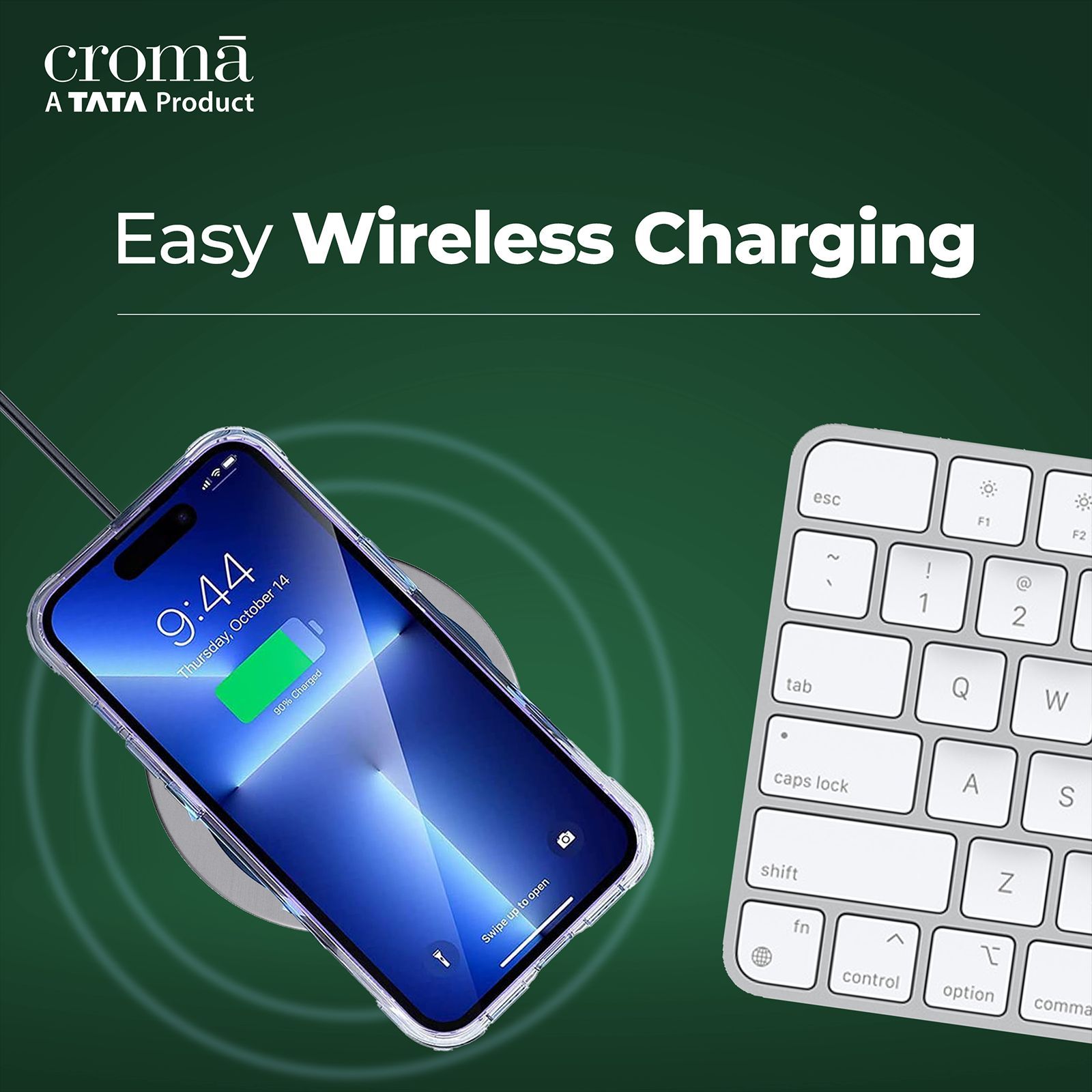 Croma Soft Back Case for Apple iPhone 14 (Apple Compatible, Transparent)_9