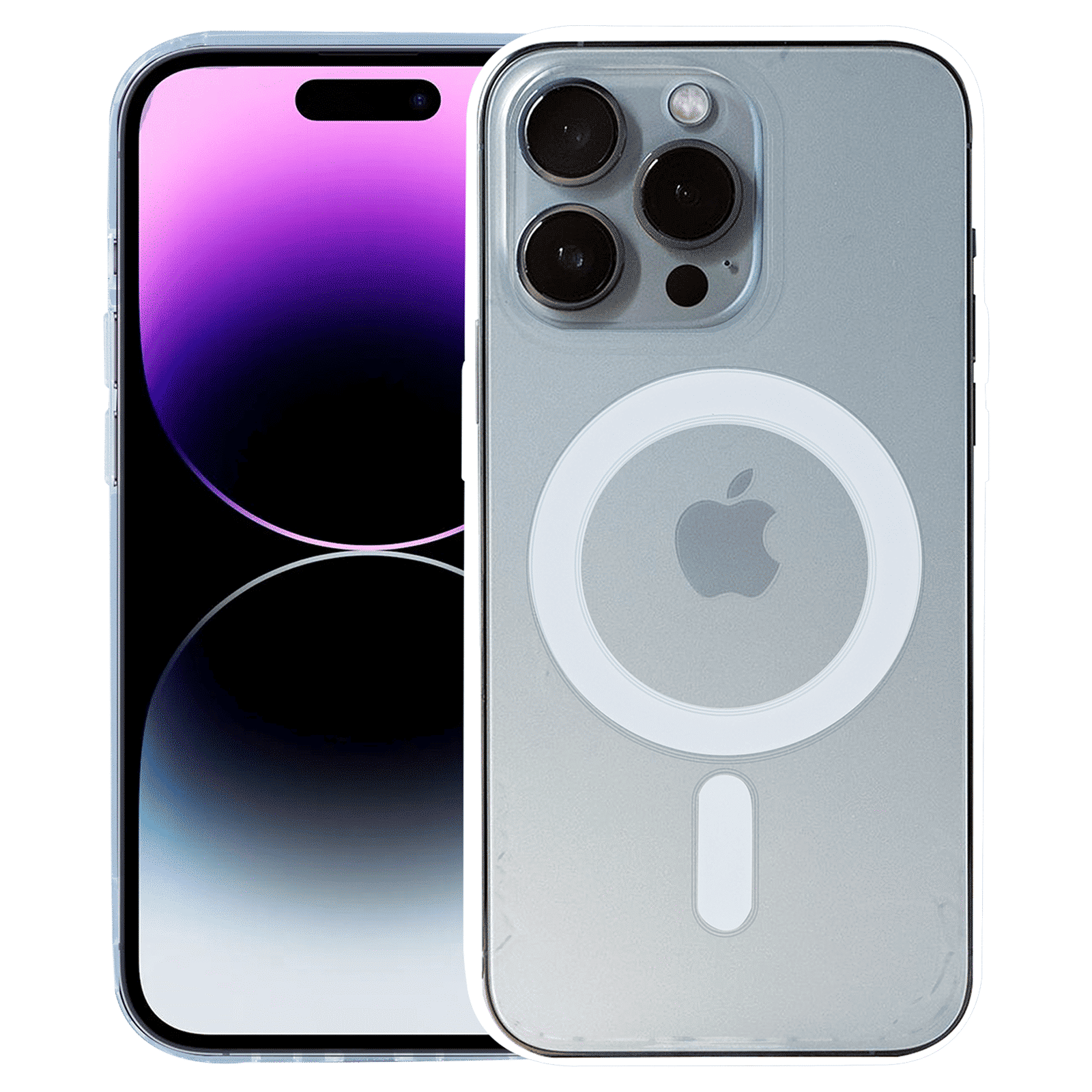 Croma TPU Back Case for Apple iPhone 14 Pro (Apple Compatible, Transparent)_1