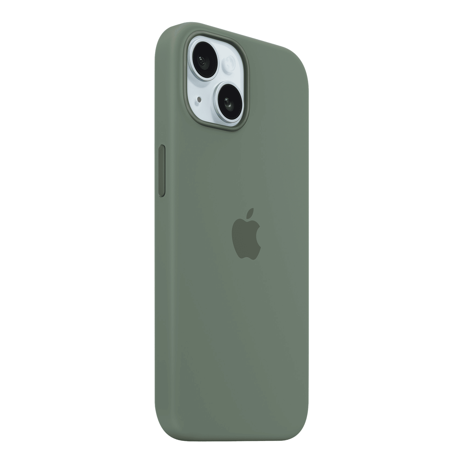 Apple Soft Silicone Back Cover for Apple iPhone 15 (MagSafe Charging Support, Cypress)_6