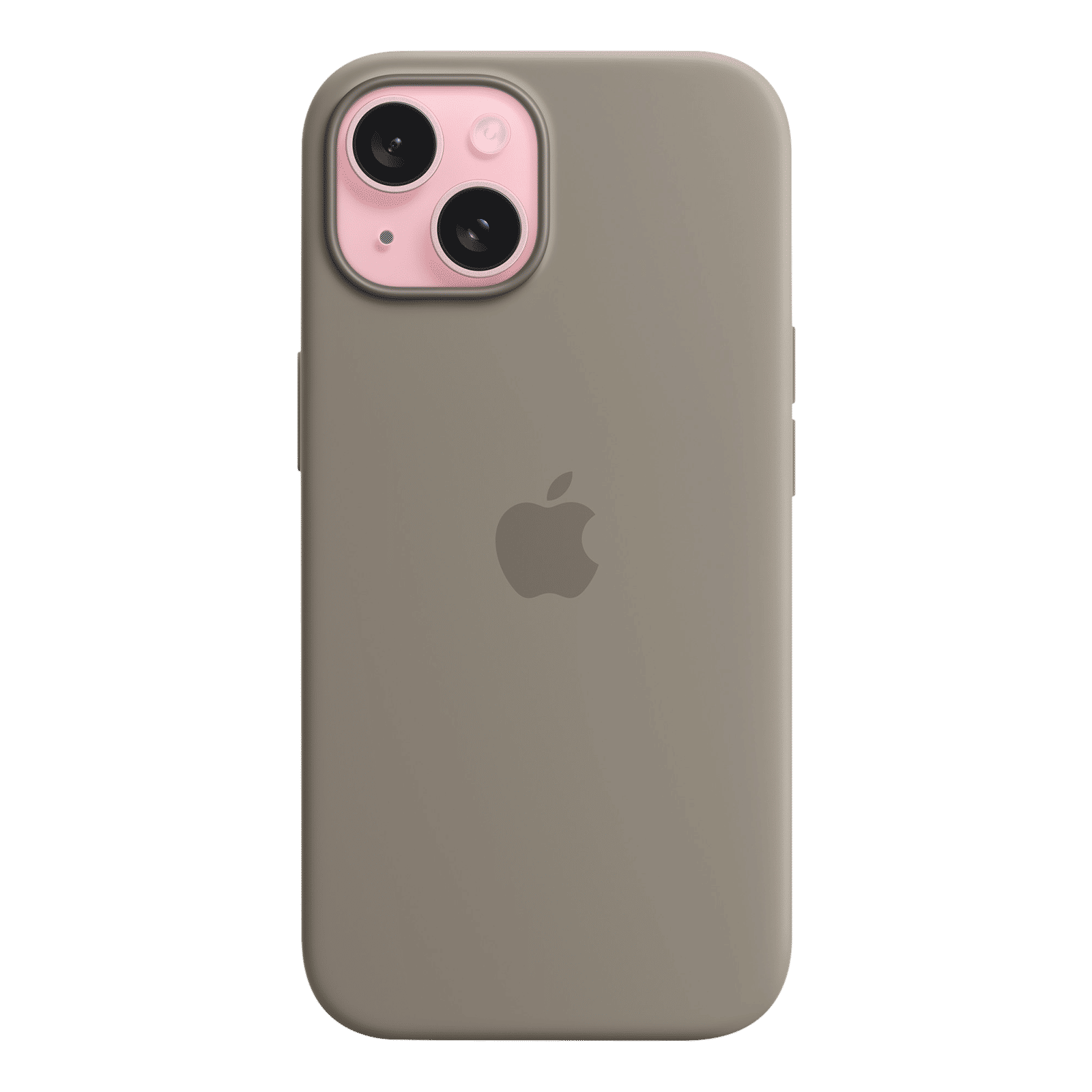 Apple Soft Silicone Back Cover for Apple iPhone 15 (MagSafe Charging Support, Clay) Apple Soft Silicone Back Cover for Apple iPhone 15 (MagSafe Charging Support, Clay)_2