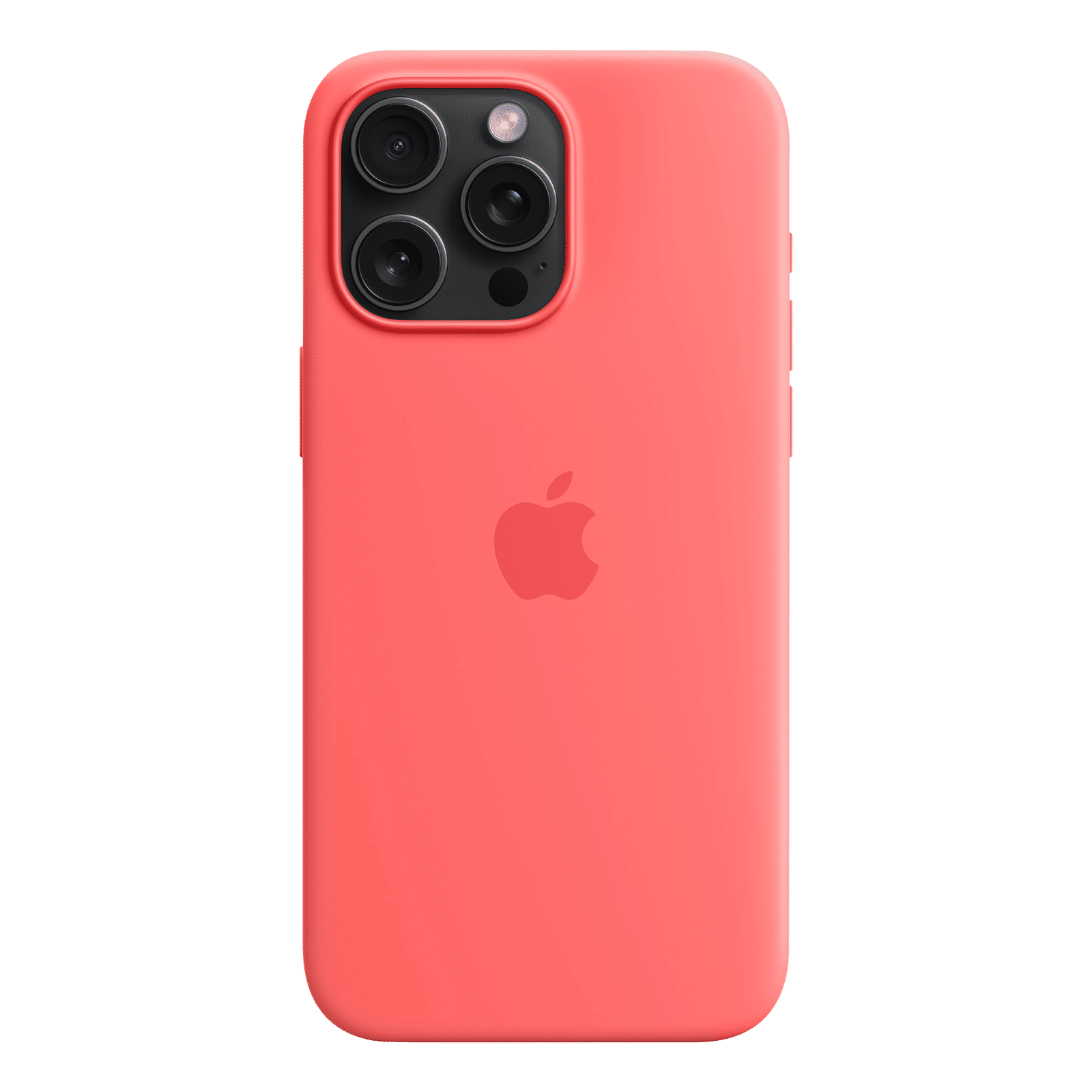 Apple Soft Silicone Back Cover for Apple iPhone 15 Pro Max (MagSafe Charging Support, Guava) Apple Soft Silicone Back Cover for Apple iPhone 15 Pro Max (MagSafe Charging Support, Guava)_4