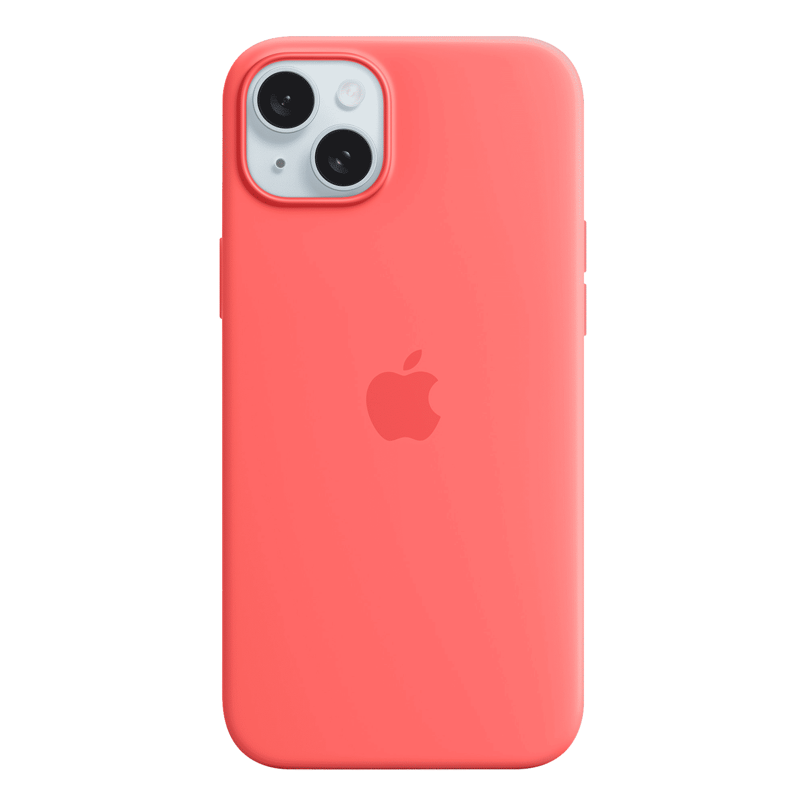 Apple Soft Silicone Back Cover for Apple iPhone 15 Plus (MagSafe Charging Support, Guava) Apple Soft Silicone Back Cover for Apple iPhone 15 Plus (MagSafe Charging Support, Guava)_1