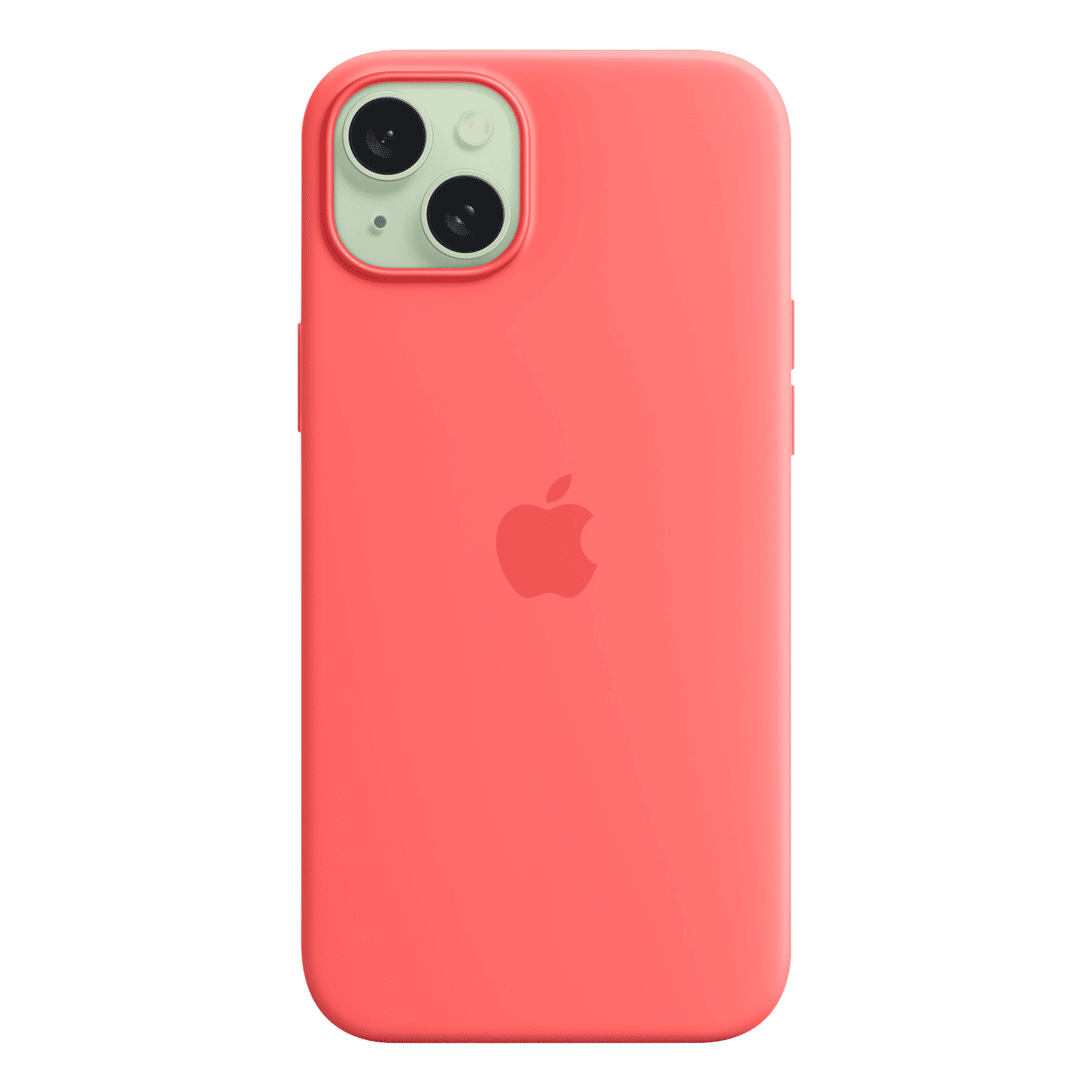 Apple Soft Silicone Back Cover for Apple iPhone 15 Plus (MagSafe Charging Support, Guava) Apple Soft Silicone Back Cover for Apple iPhone 15 Plus (MagSafe Charging Support, Guava)_4