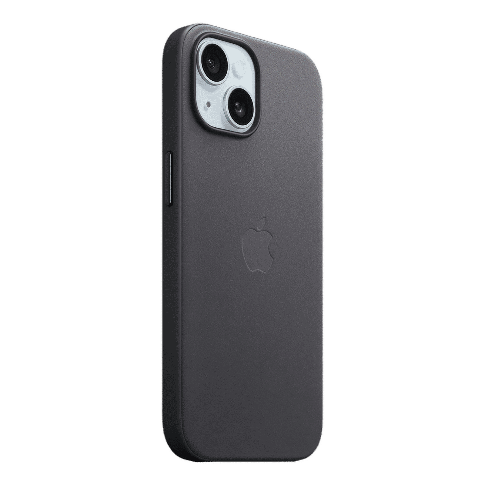 Apple Soft FineWoven Back Cover for Apple iPhone 15 (MagSafe Charging Support, Black)_6