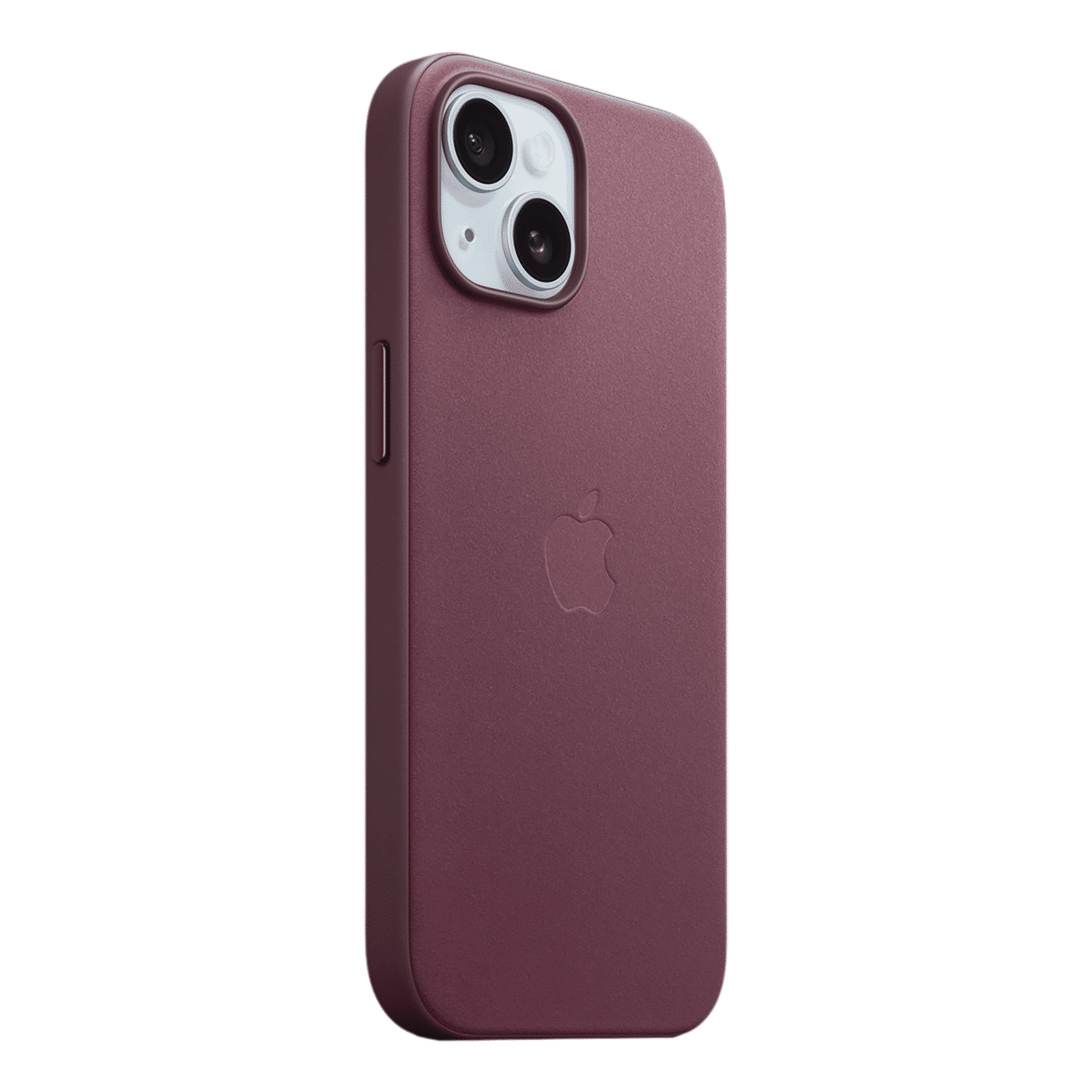 Apple Soft FineWoven Back Cover for Apple iPhone 15 (MagSafe Charging Support, Mulberry)_6