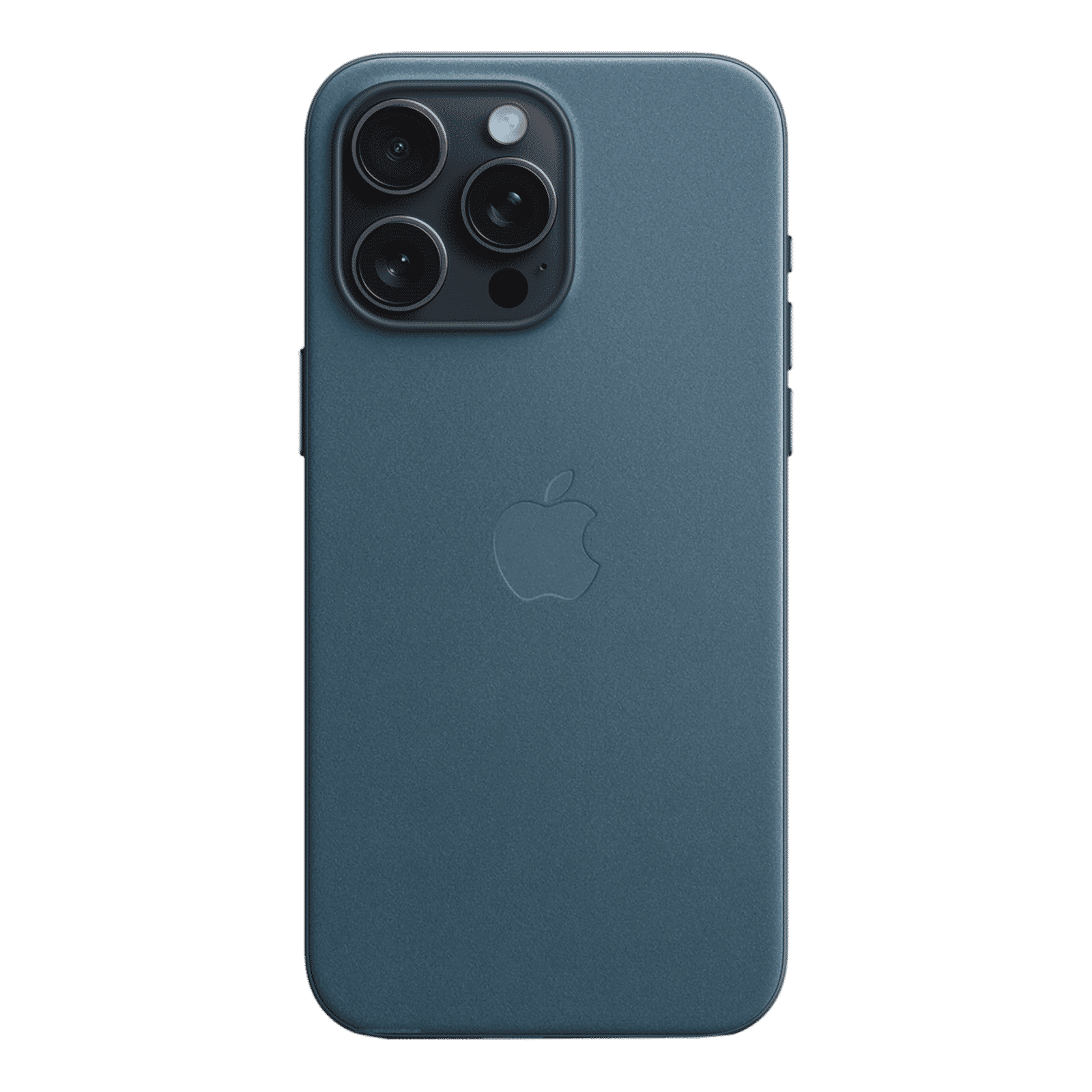 Apple Soft FineWoven Back Cover for Apple iPhone 15 Pro Max (MagSafe Charging Support, Pacific Blue)_4