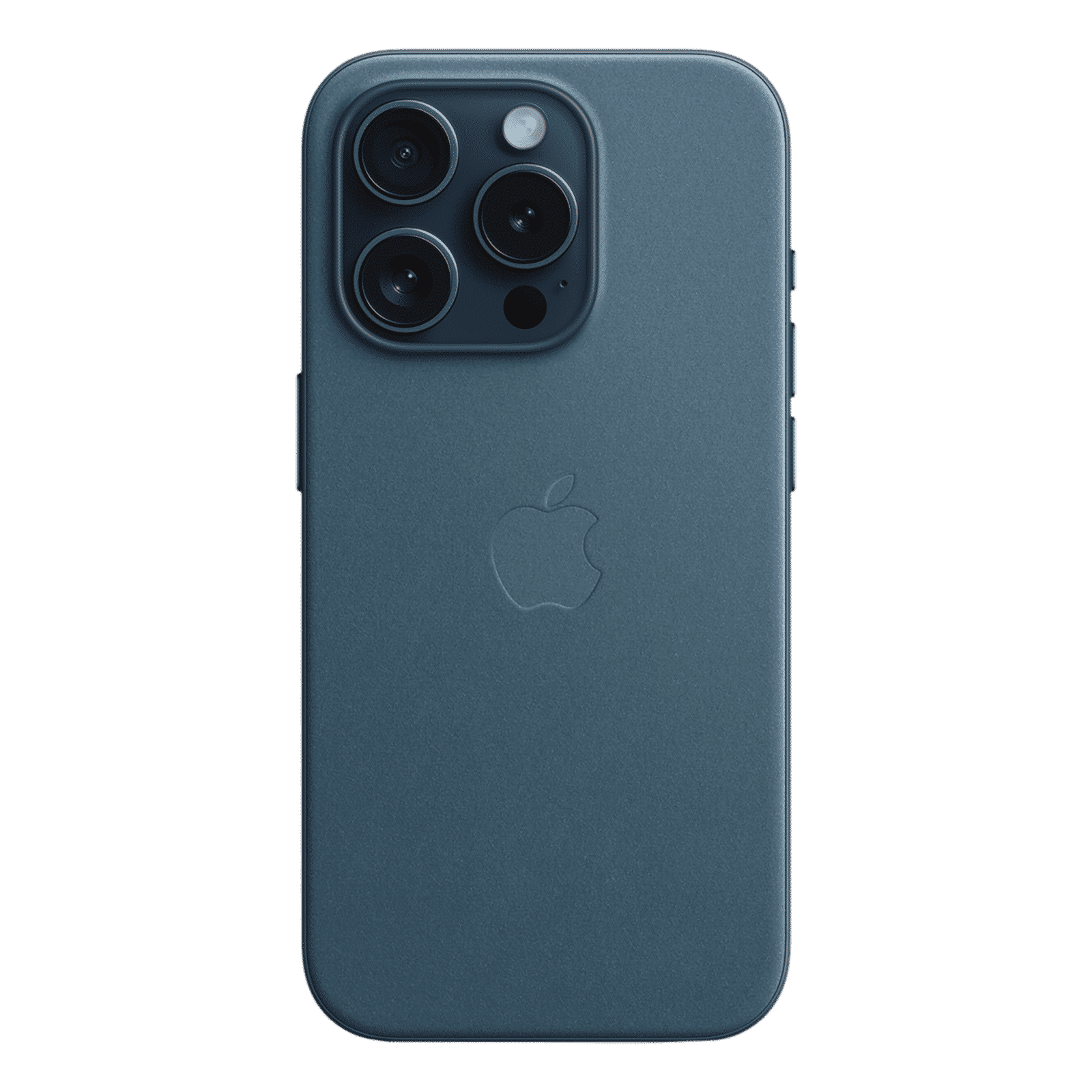 Apple Soft FineWoven Back Cover for Apple iPhone 15 Pro (MagSafe Charging Support, Pacific Blue)_2