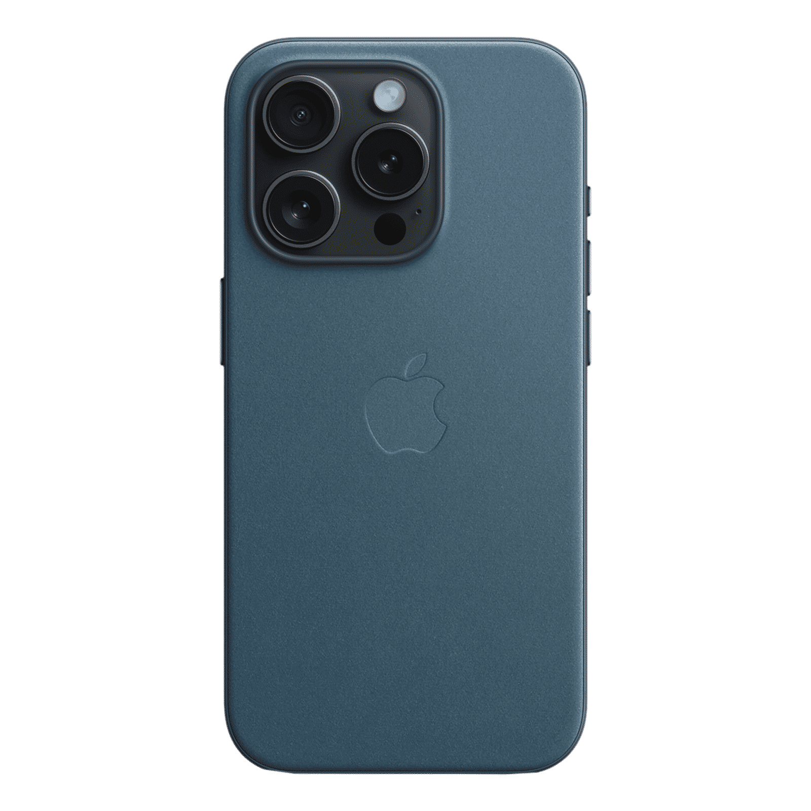 Apple Soft FineWoven Back Cover for Apple iPhone 15 Pro (MagSafe Charging Support, Pacific Blue)_4