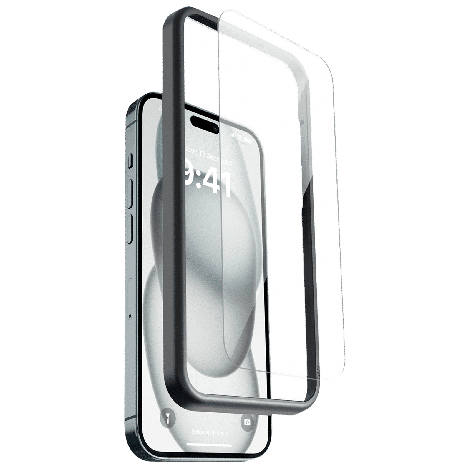 Dr. Vaku 2IN1 Defense Tempered Glass & Back Case Combo for iPhone 15 Plus (Anti-Scratch Design, Clear)_3