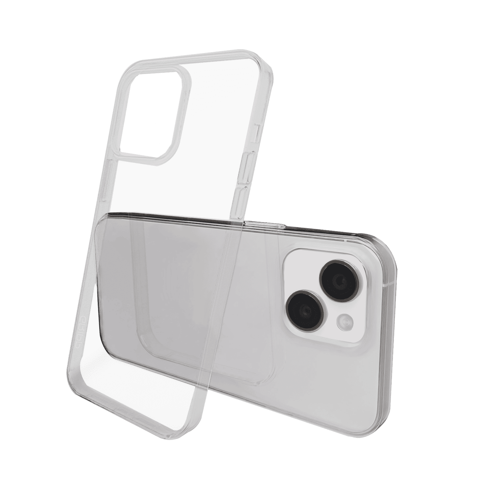 GRIPP Clear Hard & Soft TPU & Polycarbonate Back Cover for Apple iPhone 15 (6ft Drop Tested, Clear)_3