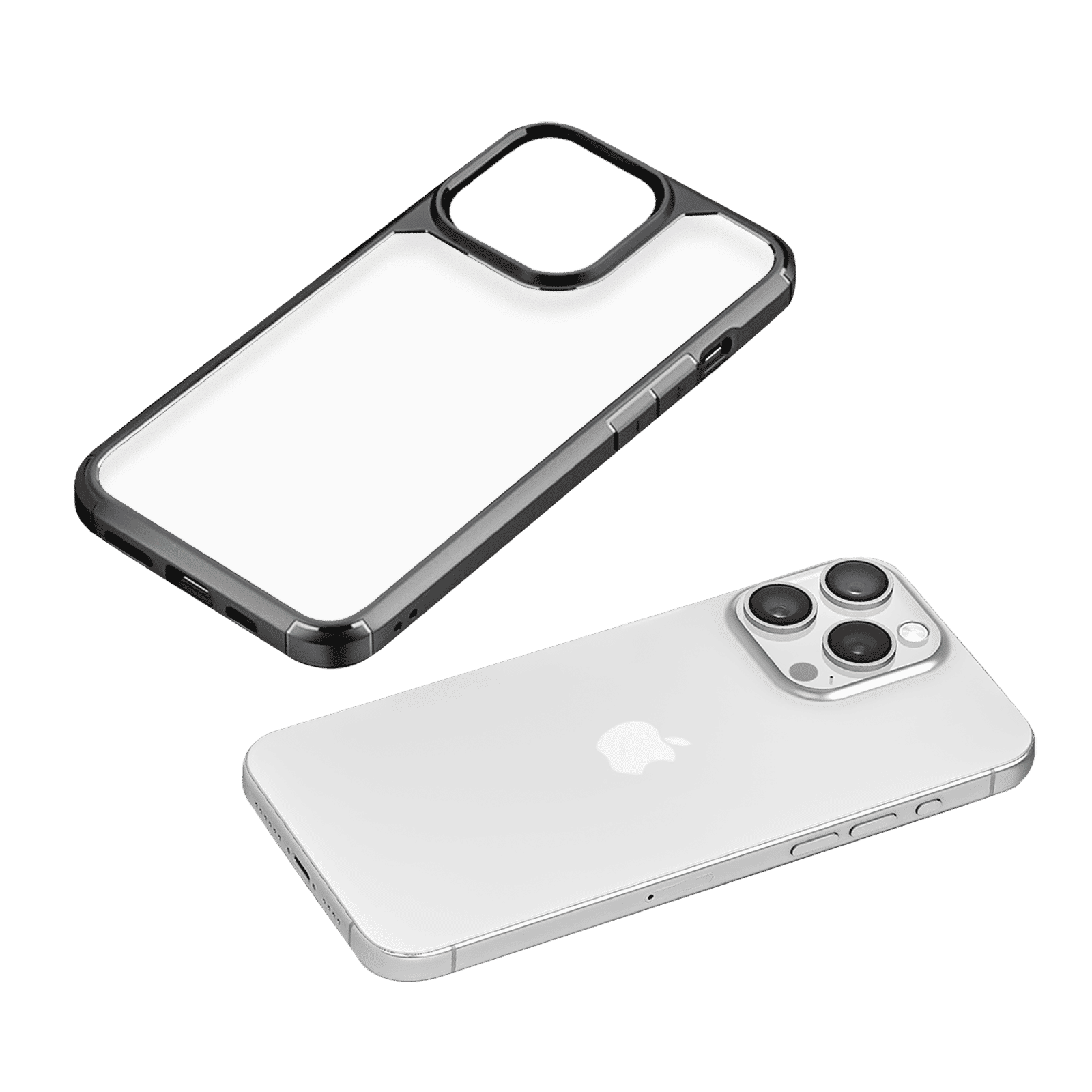 GRIPP Defender Hard TPU & Polycarbonate Back Cover for Apple iPhone 15 Pro Max (Anti-Bacterial Technology, Black)_7