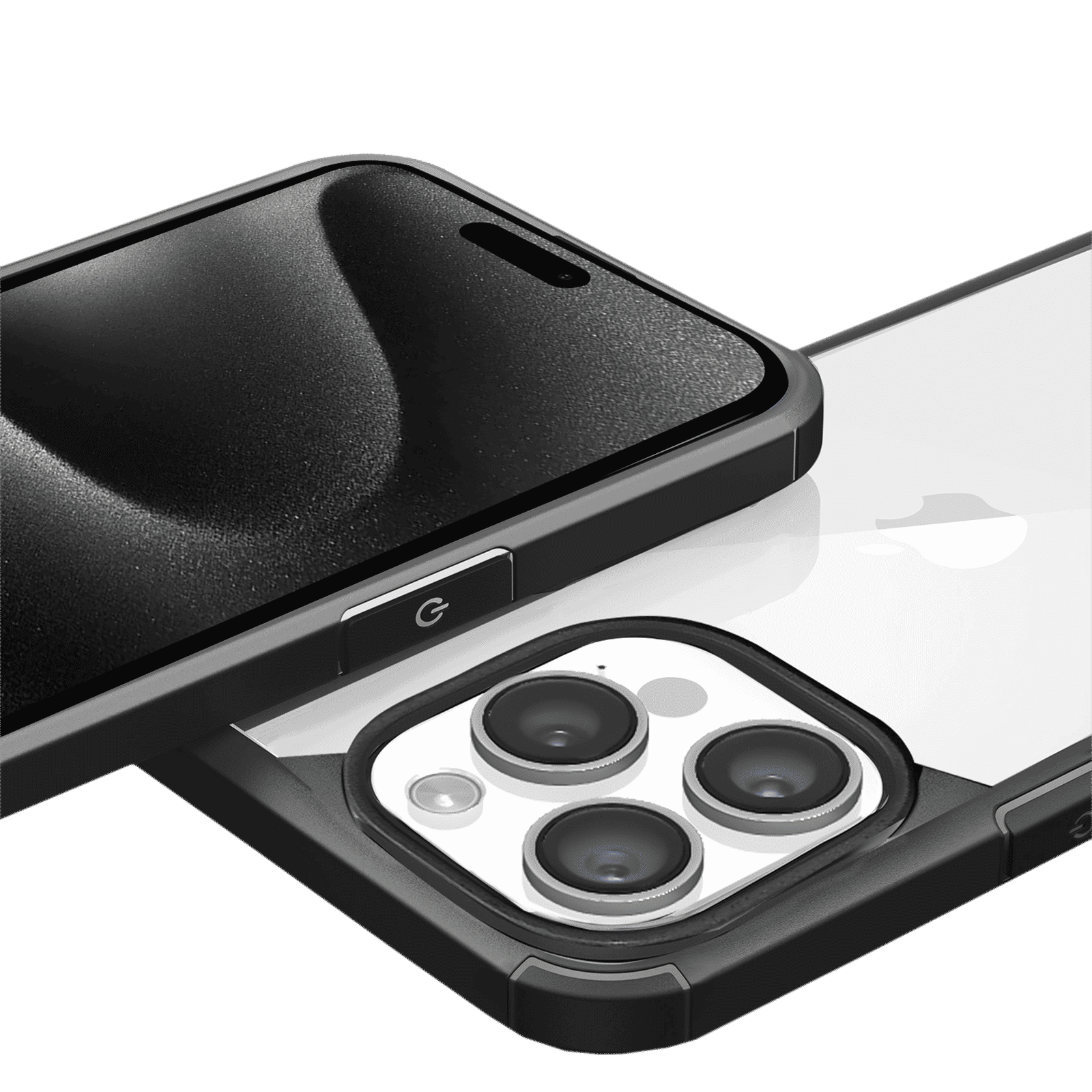 GRIPP Defender Hard TPU & Polycarbonate Back Cover for Apple iPhone 15 Pro Max (Anti-Bacterial Technology, Black)_6