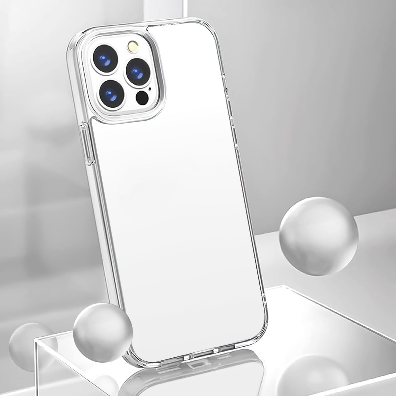 GRIPP Clear Hard TPU & Polycarbonate Back Cover for Apple iPhone 15 Pro (MagSafe Compatible, Clear) GRIPP Clear Hard TPU & Polycarbonate Back Cover for Apple iPhone 15 Pro (MagSafe Compatible, Clear)_4