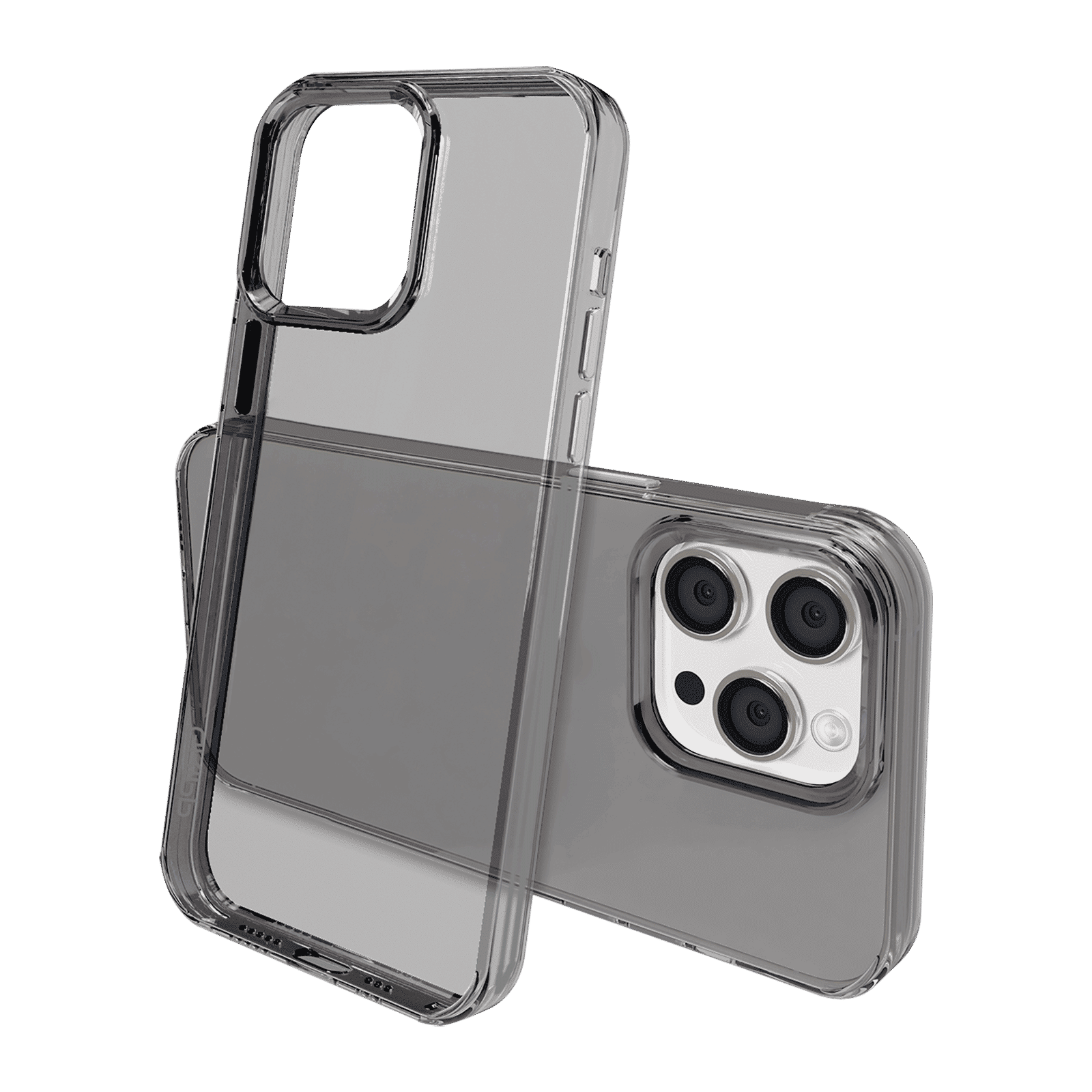 GRIPP Neo Hard TPU & Polycarbonate Back Cover for Apple iPhone 15 Pro Max (Anti-Yellowing Coating, Smoke)_2