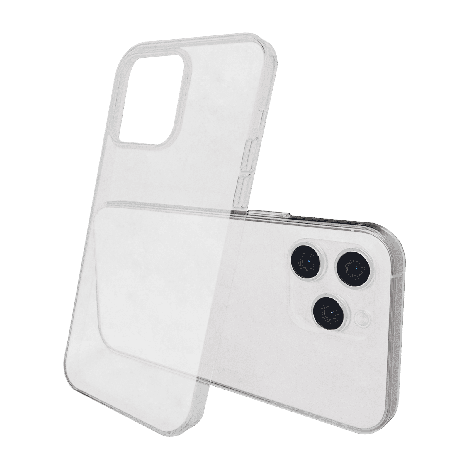 GRIPP Ice Frost Hard TPU & Polycarbonate Back Cover for Apple iPhone 15 Pro (Anti Bacterial Technology, Clear)_2