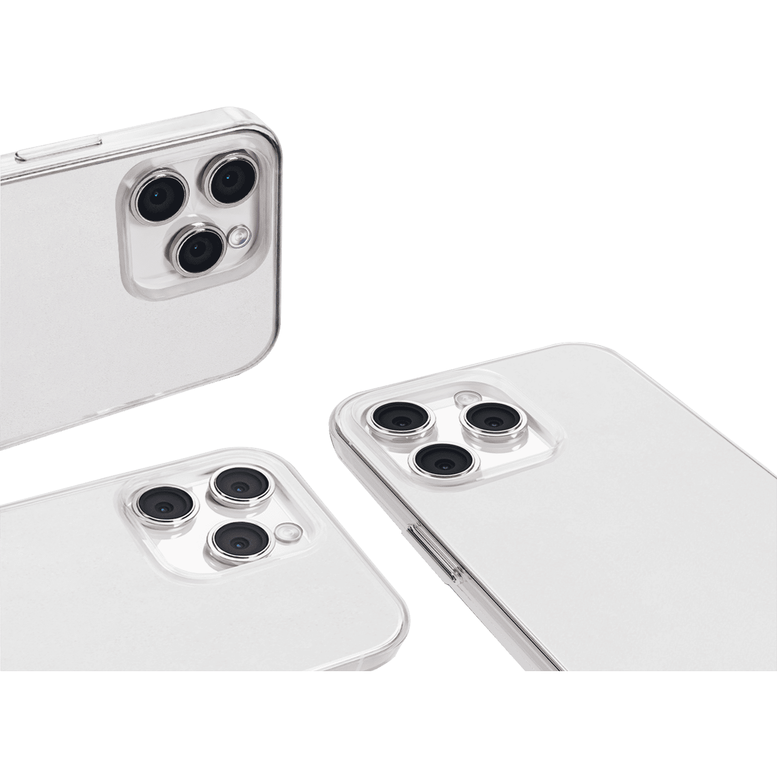 GRIPP Ice Frost Hard TPU & Polycarbonate Back Cover for Apple iPhone 15 Pro Max (Anti Bacterial Technology, Clear)_7