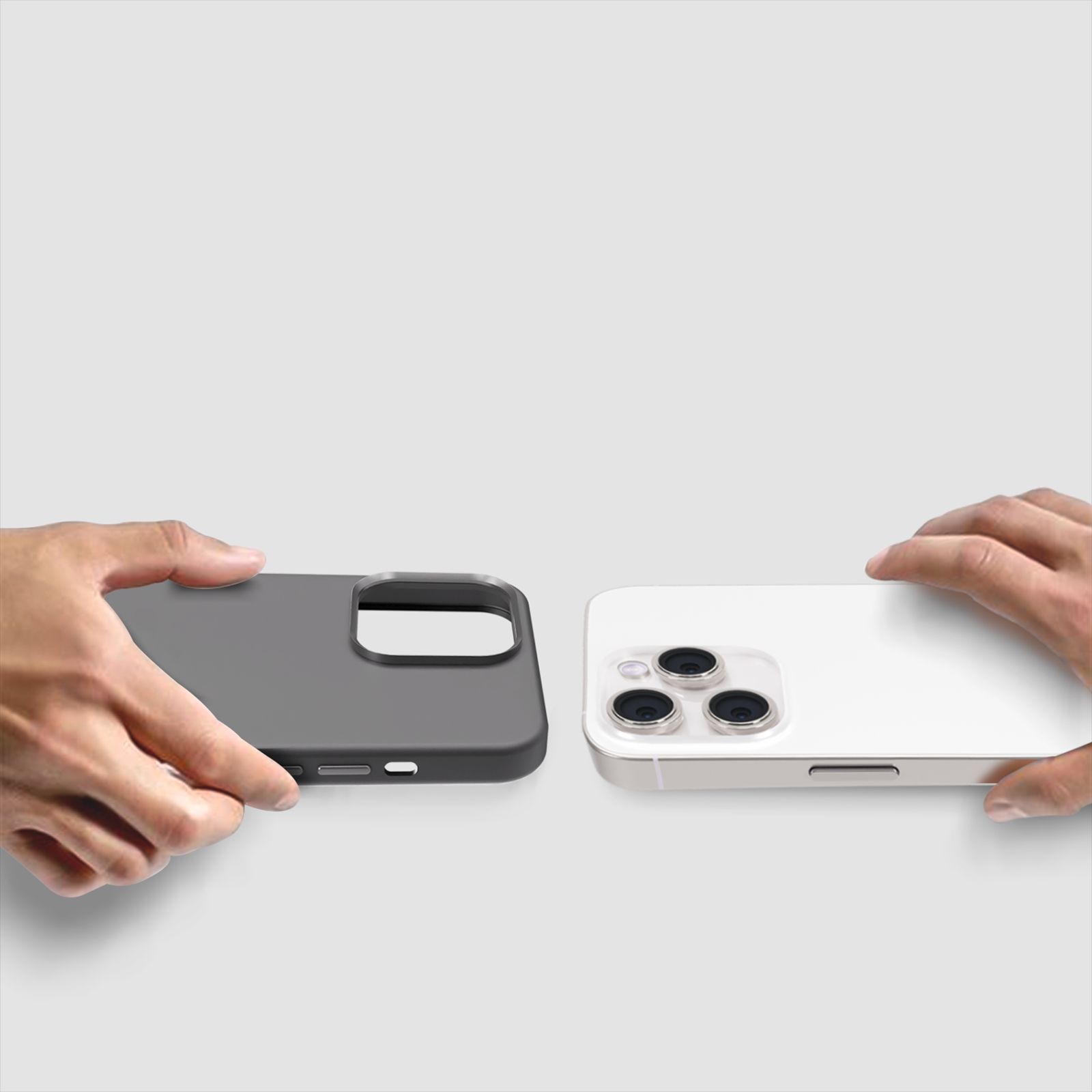 GRIPP Rubon Silicon Back Cover for Apple iPhone 15 Pro (MagSafe Compatible, Grey) GRIPP Rubon Silicon Back Cover for Apple iPhone 15 Pro (MagSafe Compatible, Grey)_6