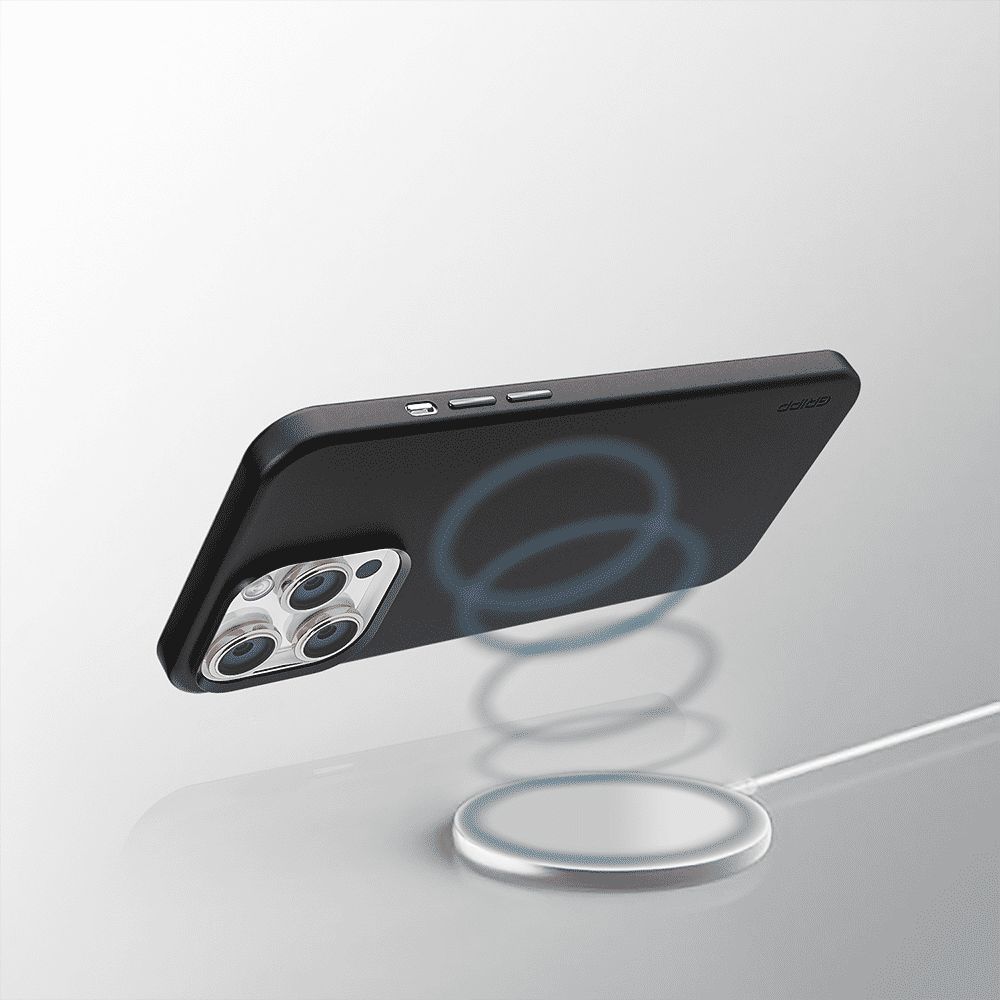 GRIPP Vintage Leather Back Cover for Apple iPhone 15 Pro Max (MagSafe Compatible, Black) GRIPP Vintage Leather Back Cover for Apple iPhone 15 Pro Max (MagSafe Compatible, Black)_4