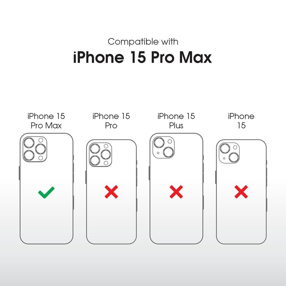 GRIPP Raigor Hard & Soft Polycarbonate & Thermoplastic Elastomer Back Cover for Apple iPhone 15 (MagSafe Compatible, Blue)_12