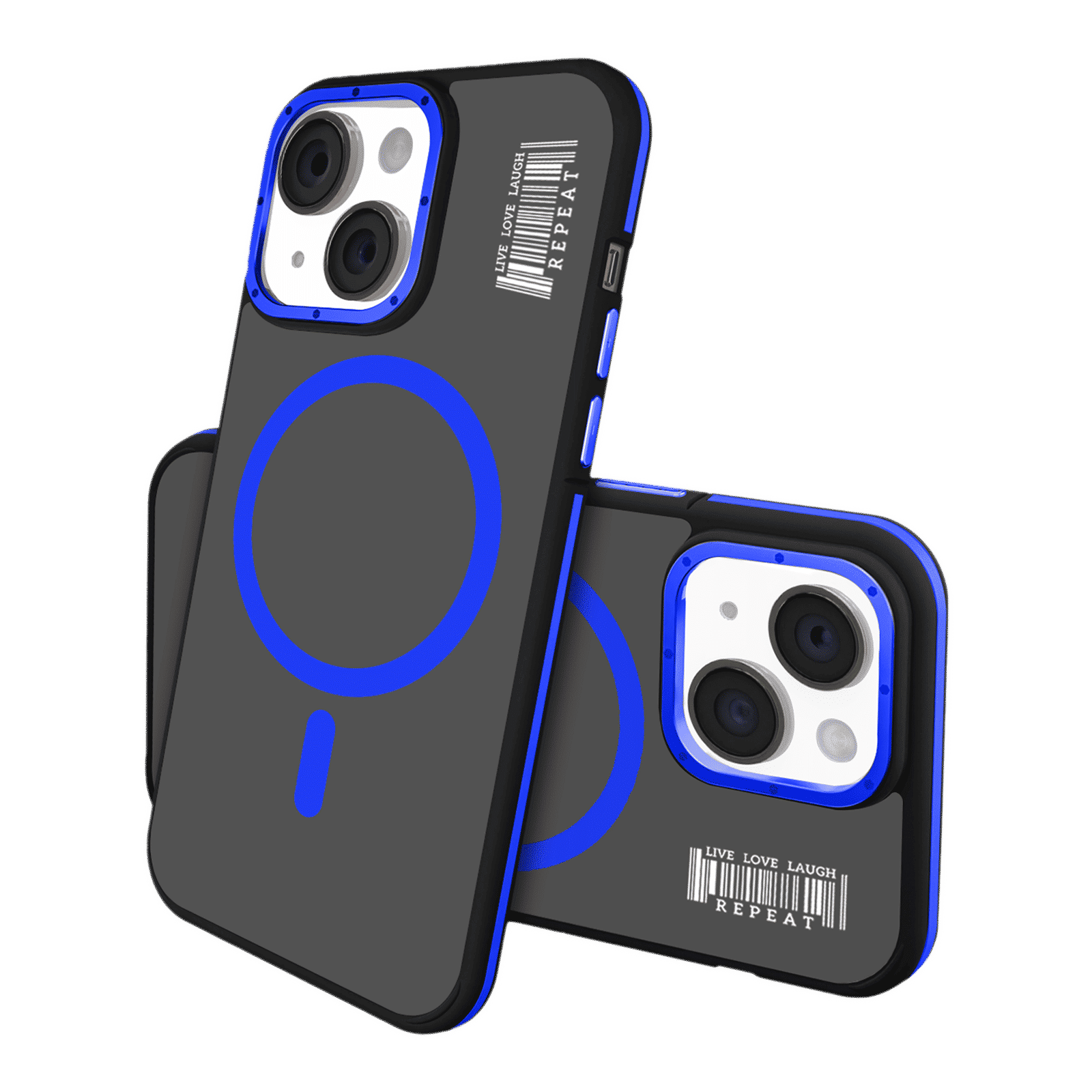 GRIPP Raigor Hard Polycarbonate Back Cover for Apple iPhone 15 Plus (MagSafe Compatible, Blue) GRIPP Raigor Hard Polycarbonate Back Cover for Apple iPhone 15 Plus (MagSafe Compatible, Blue)_2