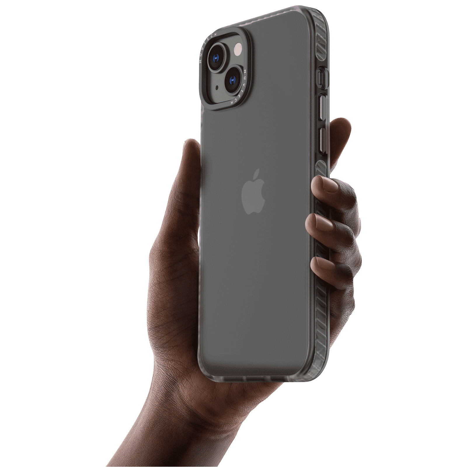 Muvtech Oslo Hard Polycarbonate, Thermoplastic Polyurethane & Thermoplastic Elastomer Back Case for Apple iPhone 15 Plus (Camera Protection, Black)_3