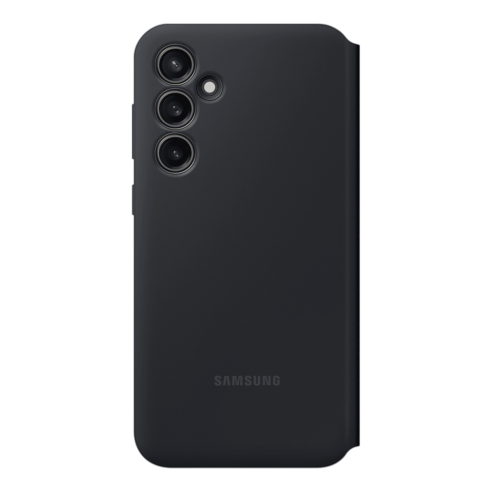 SAMSUNG Soft Bio PU Flip Case for Galaxy S23 FE (Built in Card Pocket, Black)_7