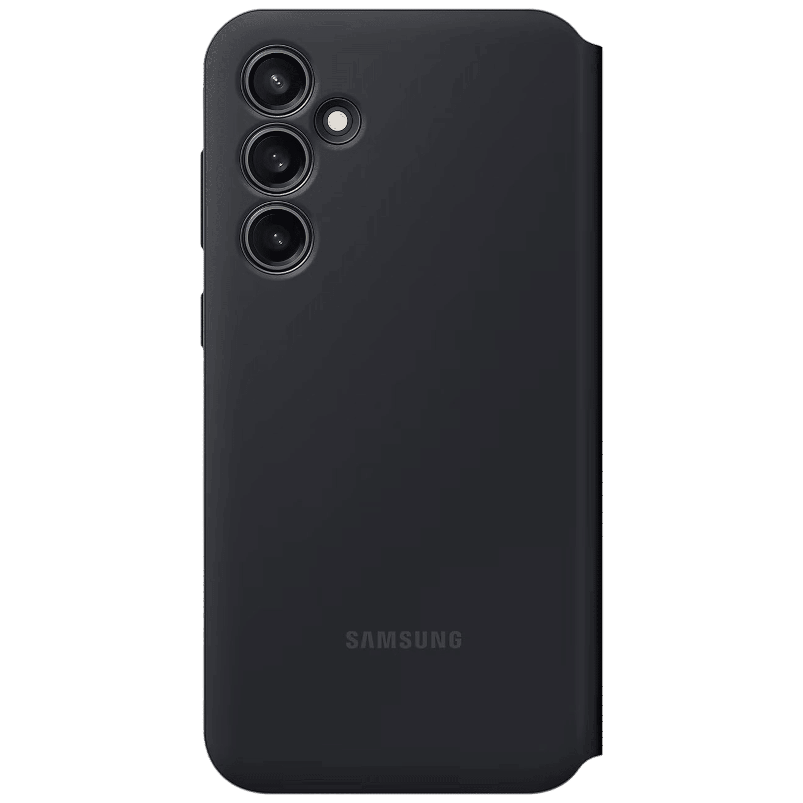 SAMSUNG Soft Bio PU Flip Case for Galaxy S23 FE (Built in Card Pocket, Black)_3