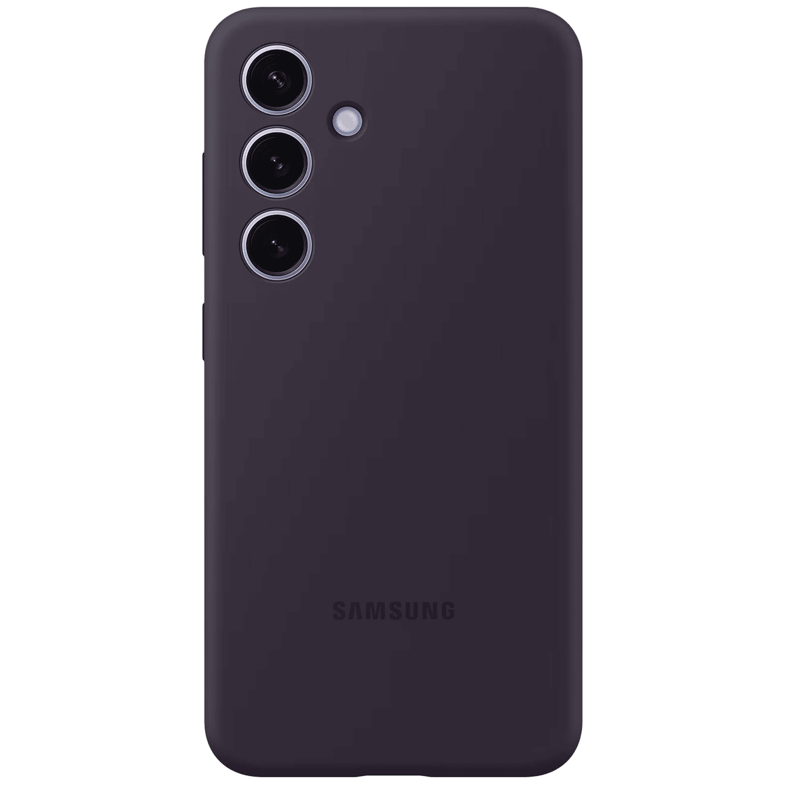 SAMSUNG Silicone Back Case for SAMSUNG Galaxy S24+ (Silky-smooth Touch, Dark Violet)_2