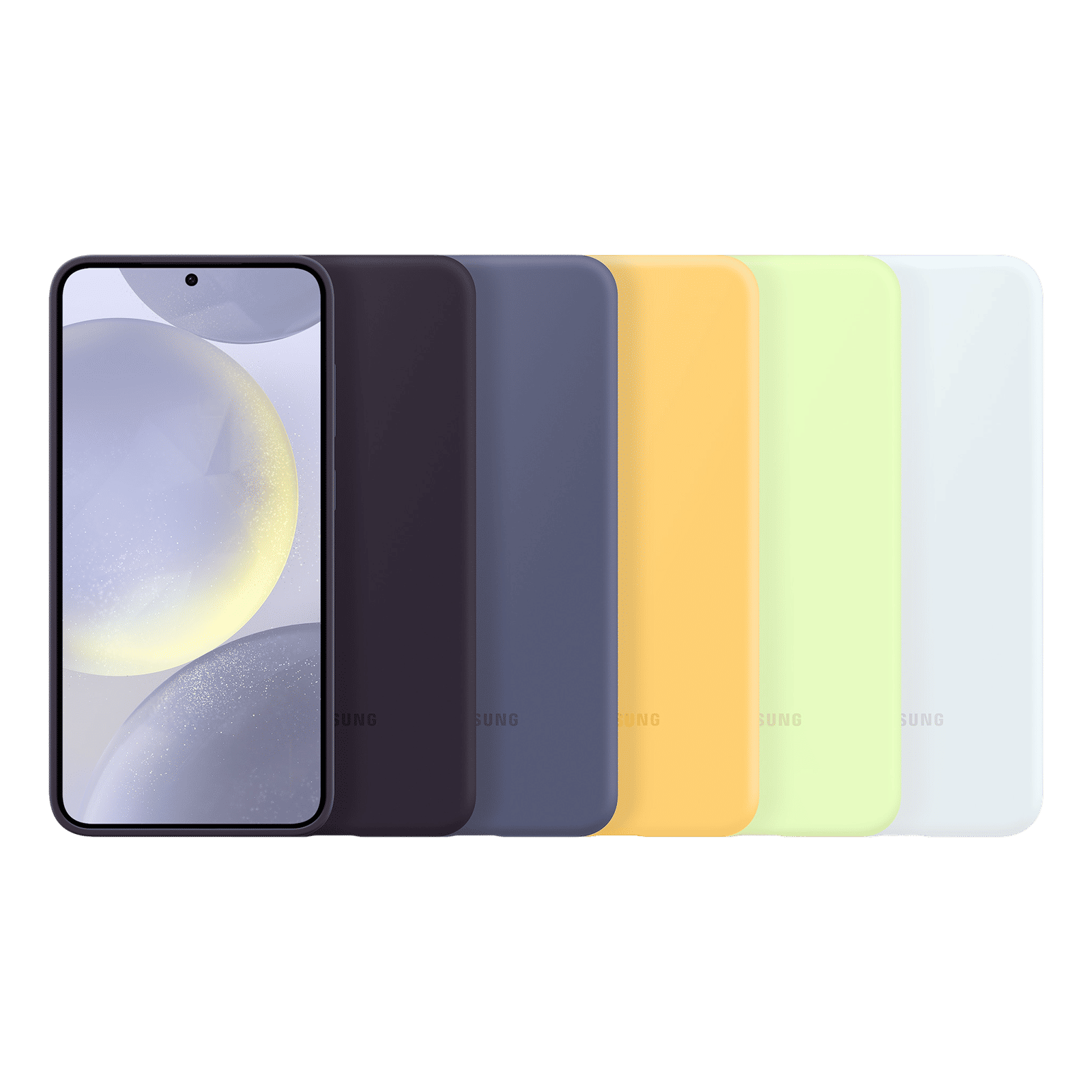 SAMSUNG Silicone Back Case for SAMSUNG Galaxy S24+ (Silky-smooth Touch, Dark Violet)_6