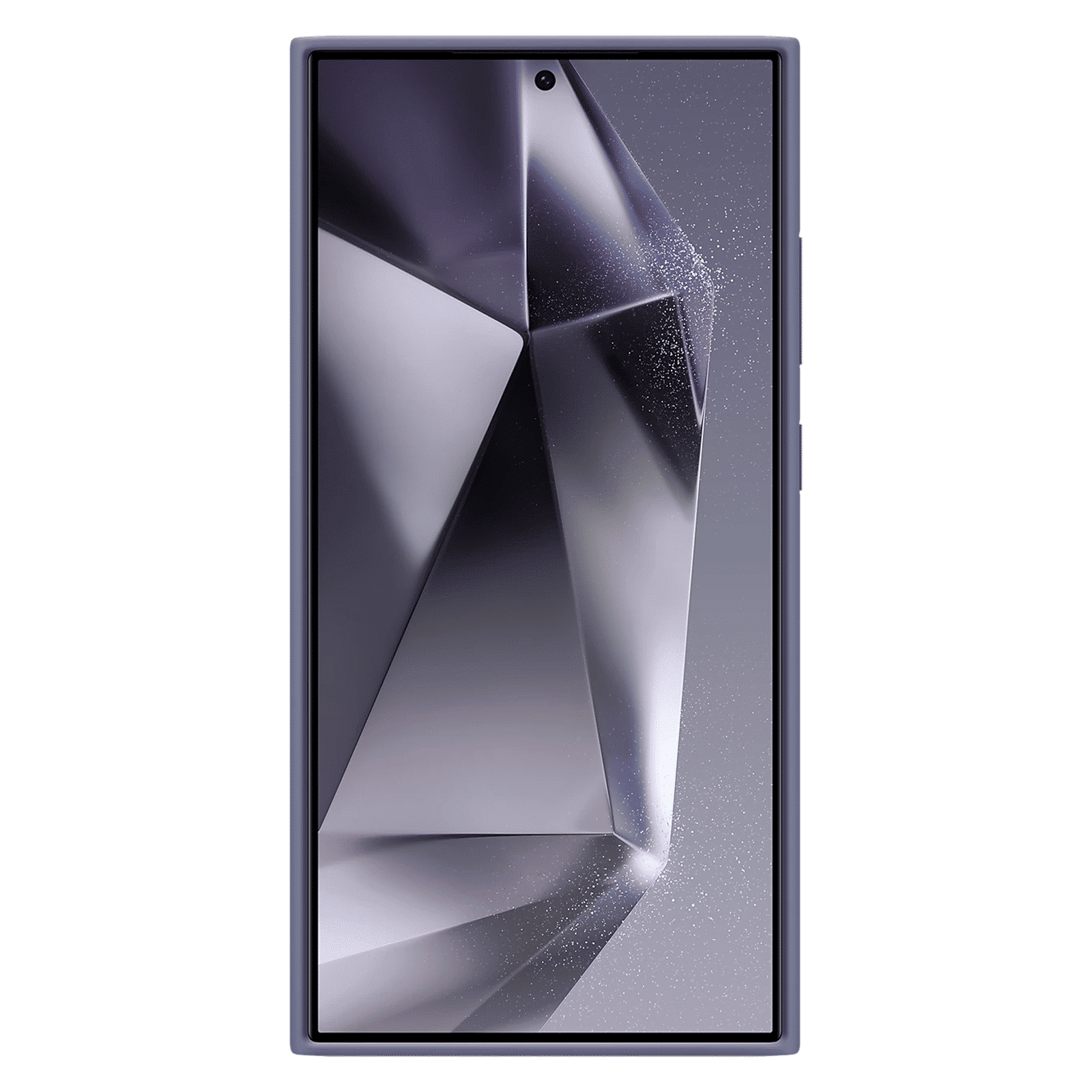 SAMSUNG Silicone Back Cover for Galaxy S24 Ultra (Combining Style and Durability, Violet)_5