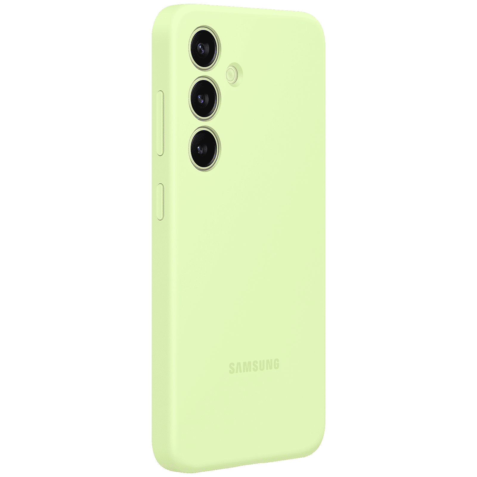 SAMSUNG Silicone Back Case for SAMSUNG Galaxy S24+ (Silky-smooth Touch, Lime)_3